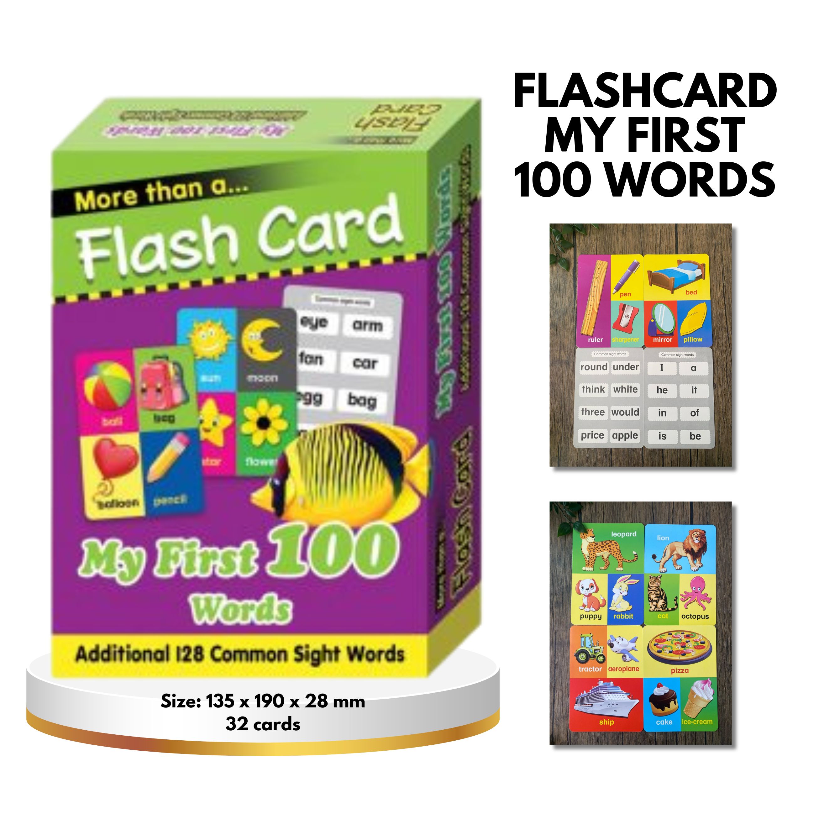 Flashcard My First 100 Words