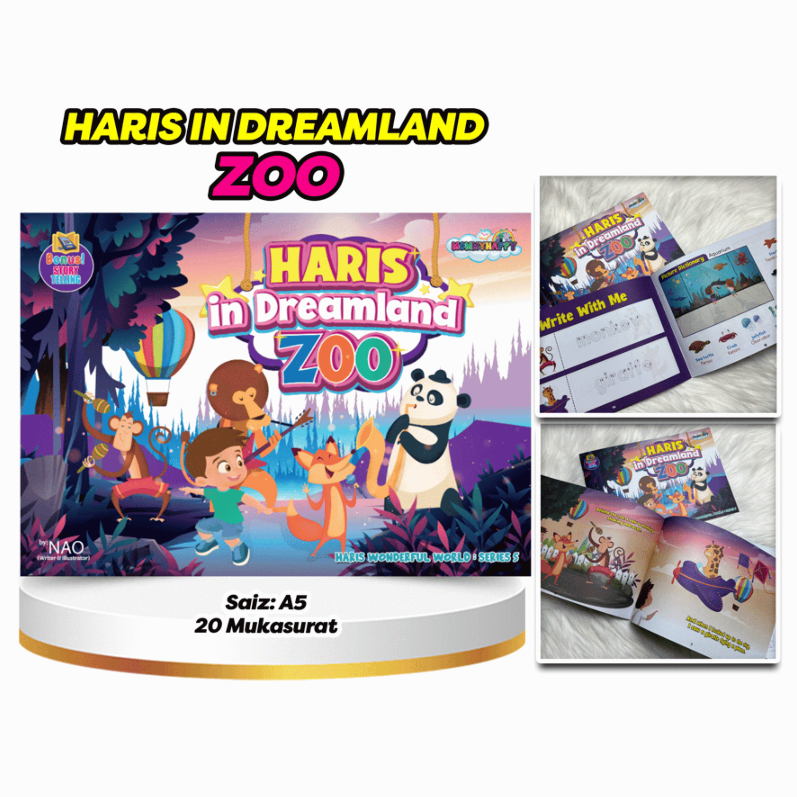 Book Haris [In Dreamland Zoo] Story Book & Activity ( Series 5 )