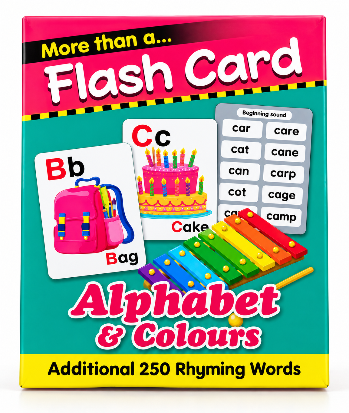 Flashcard Alphabet & Colours