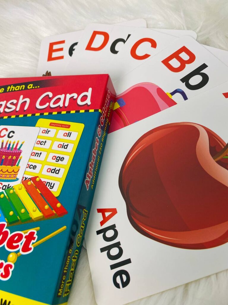 Flashcard Alphabet & Colours