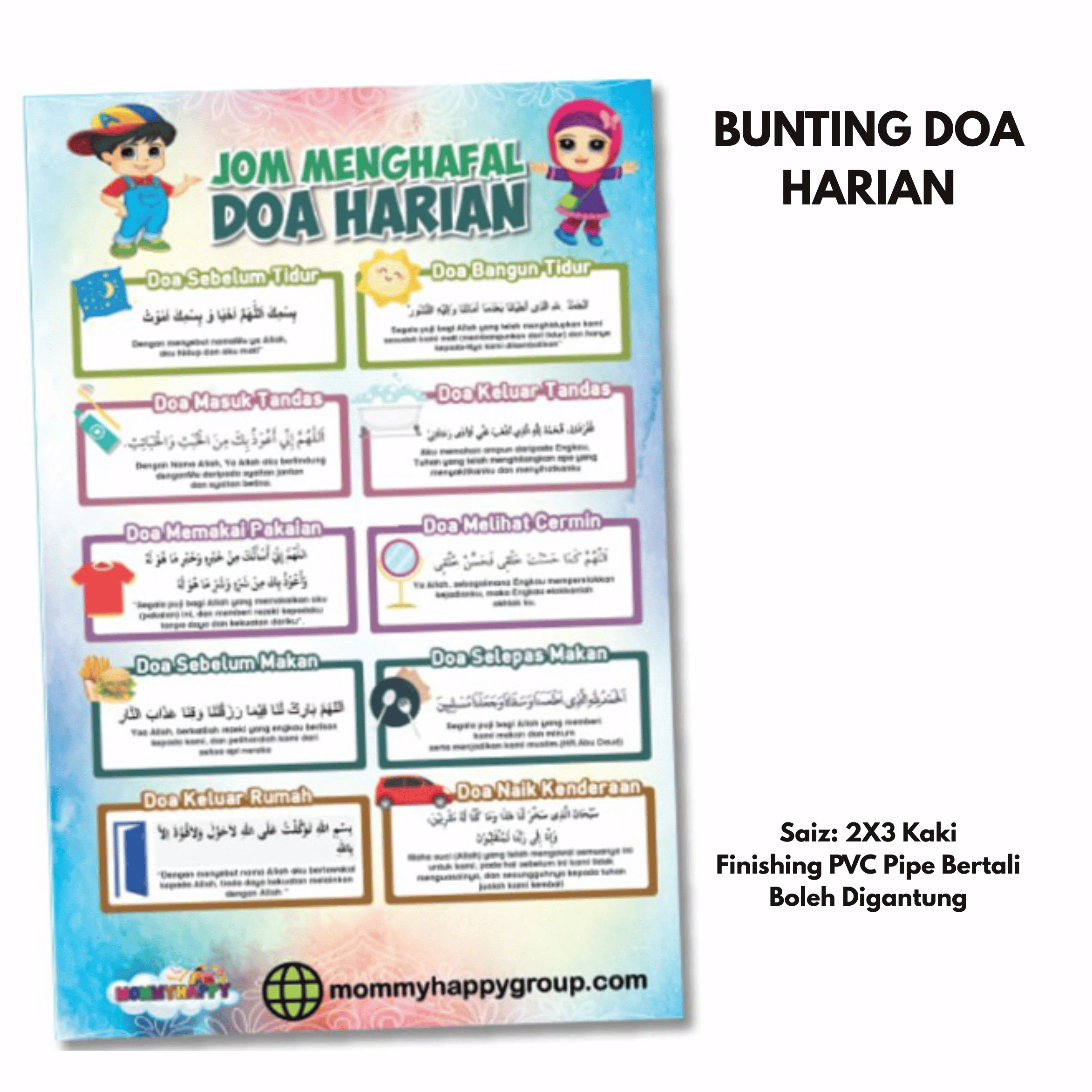 Bunting Doa Harian