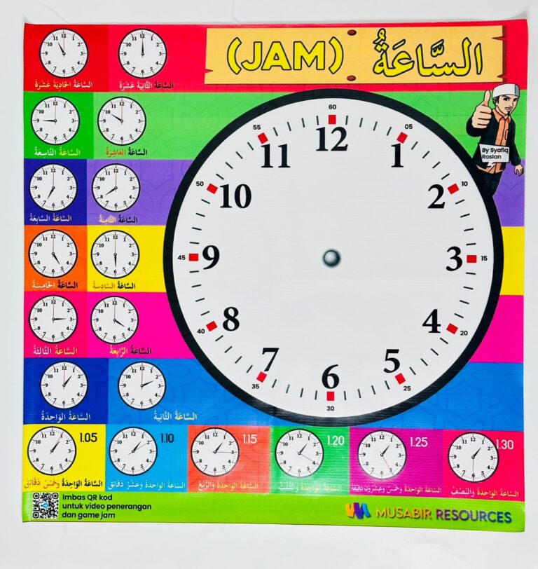 Poster Jam & Bahasa Arab UPKK