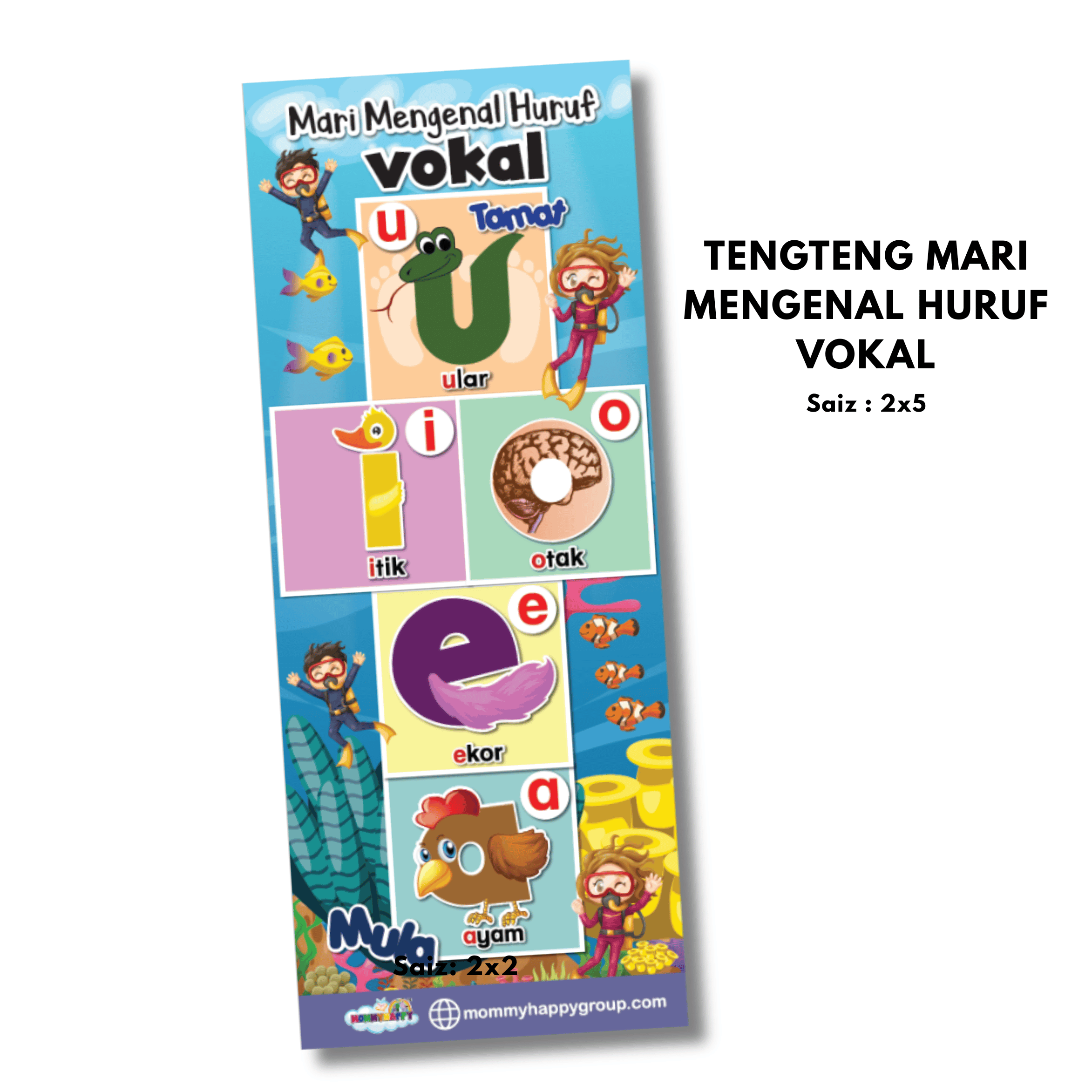 TengTeng Mari Mengenal Huruf Vokal
