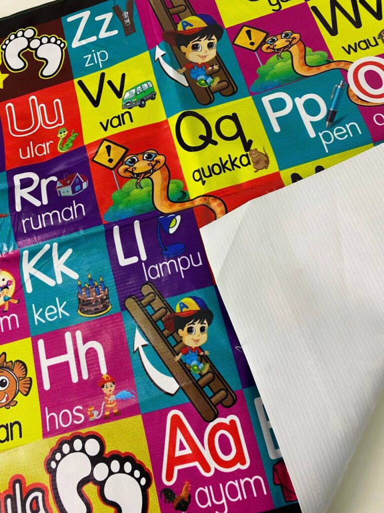 Dam ABC Bahasa Melayu - Saiz Kecil (2x2)