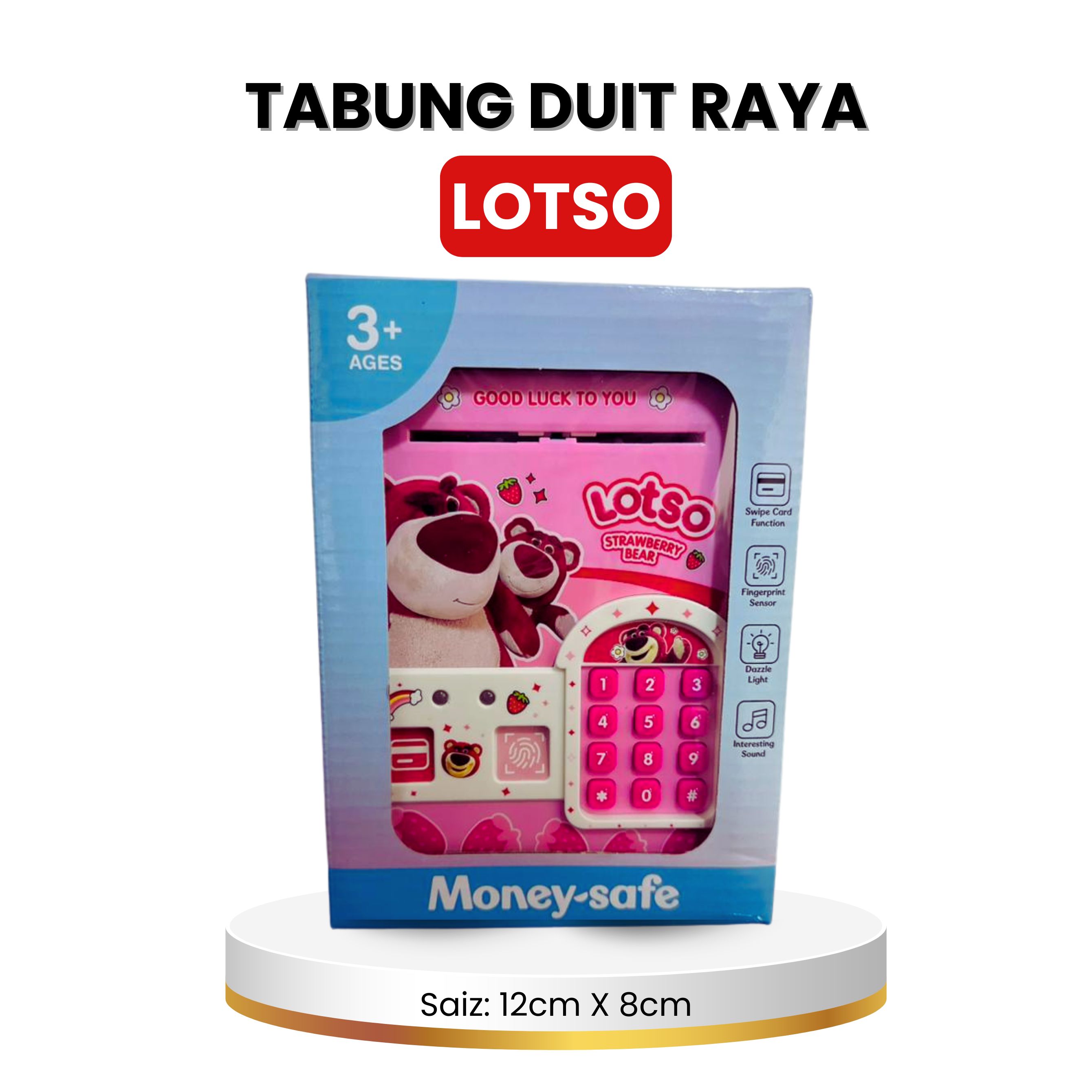 Tabung Raya : Design Lotso