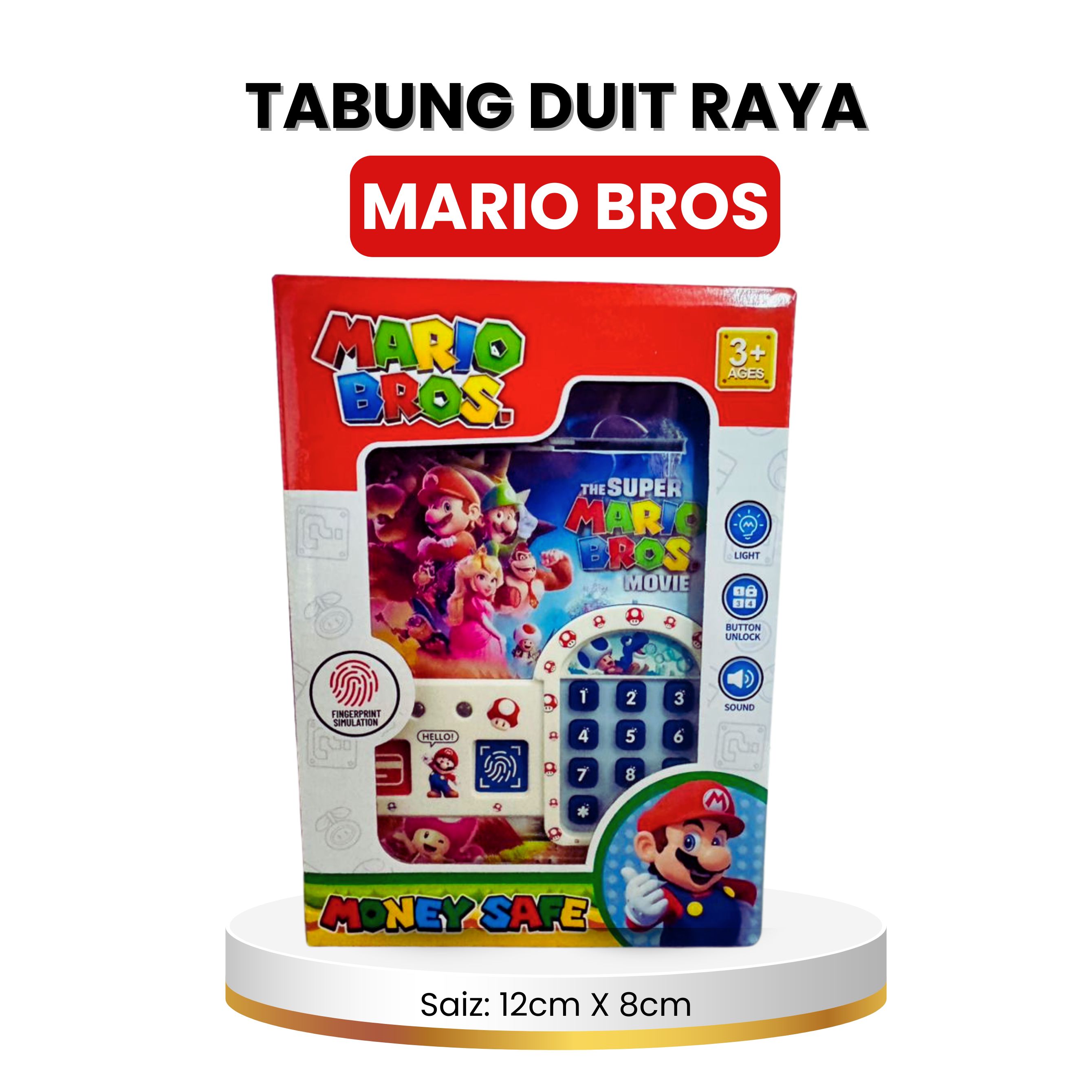 Tabung Raya : Design Mario Bros