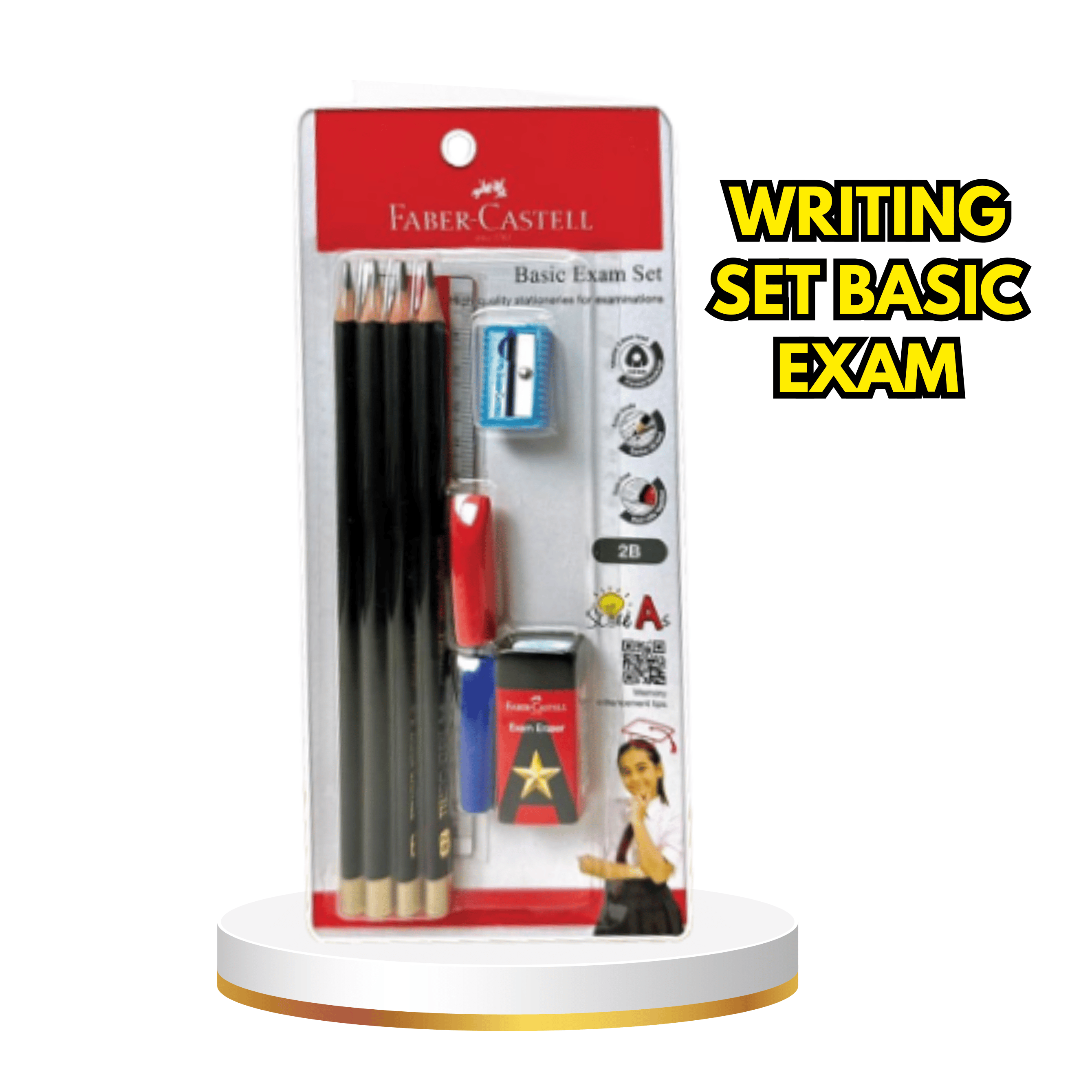Set Alat Tulis Faber Castell - Writing Set Basic Exam