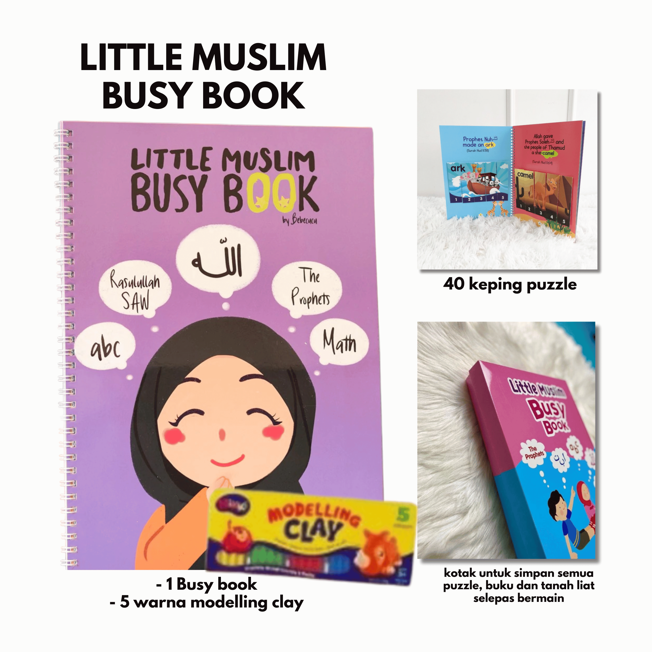 Little Muslim Busy Book With Box