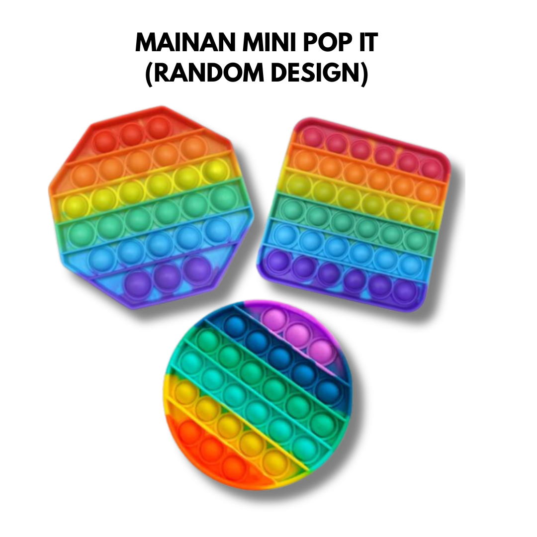 Mainan Mini Pop It (Random Design)