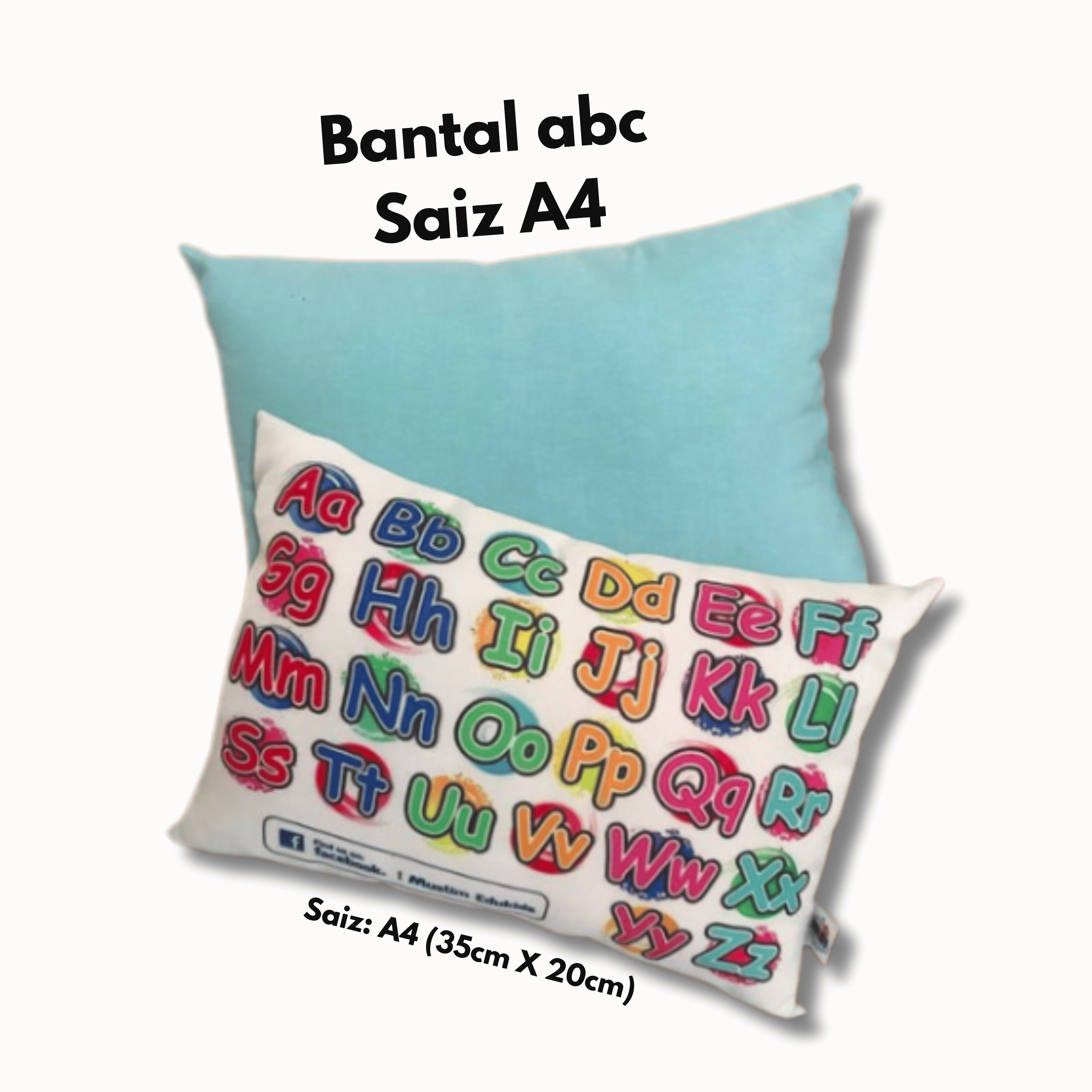 Bantal ABC - Saiz A4