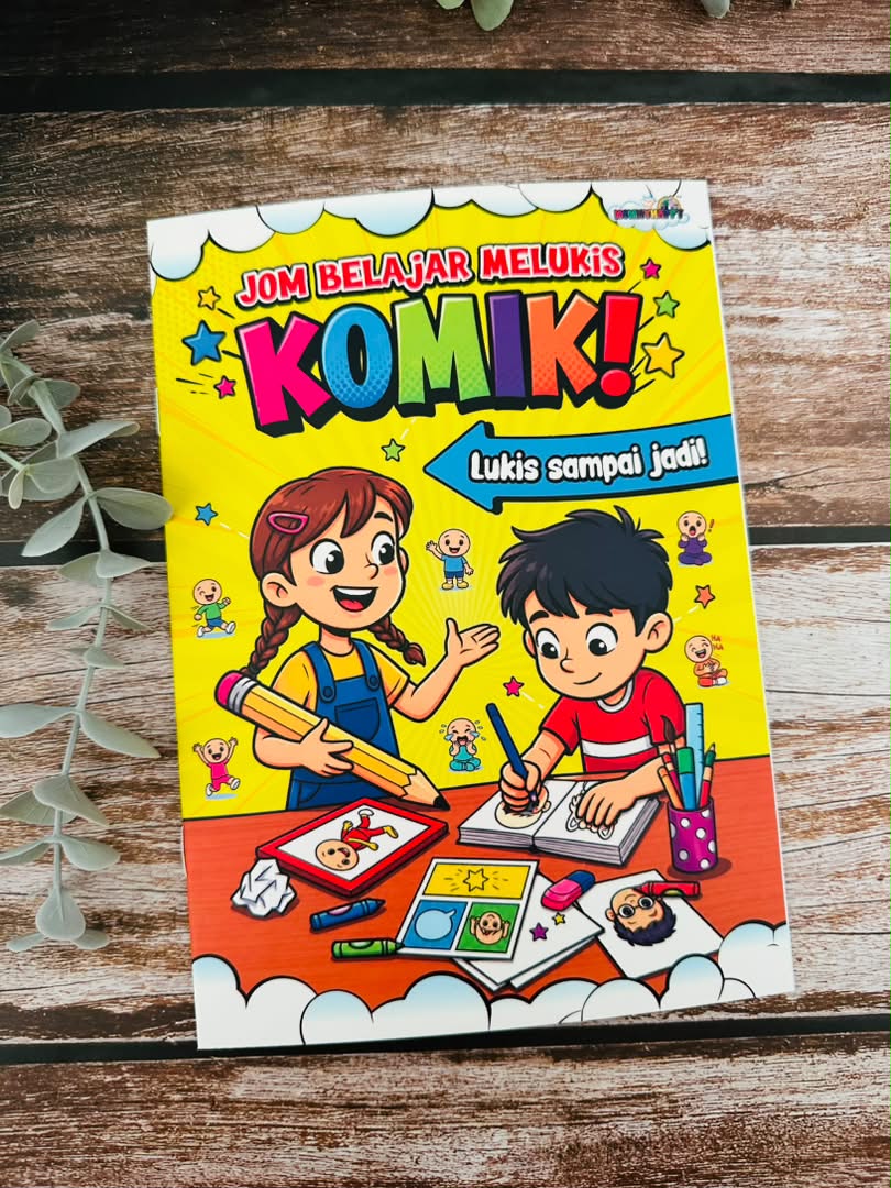 Jom Belajar Melukis Komik (Lukis Sampai Jadi)
