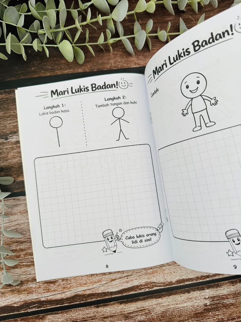 Jom Belajar Melukis Komik (Lukis Sampai Jadi)