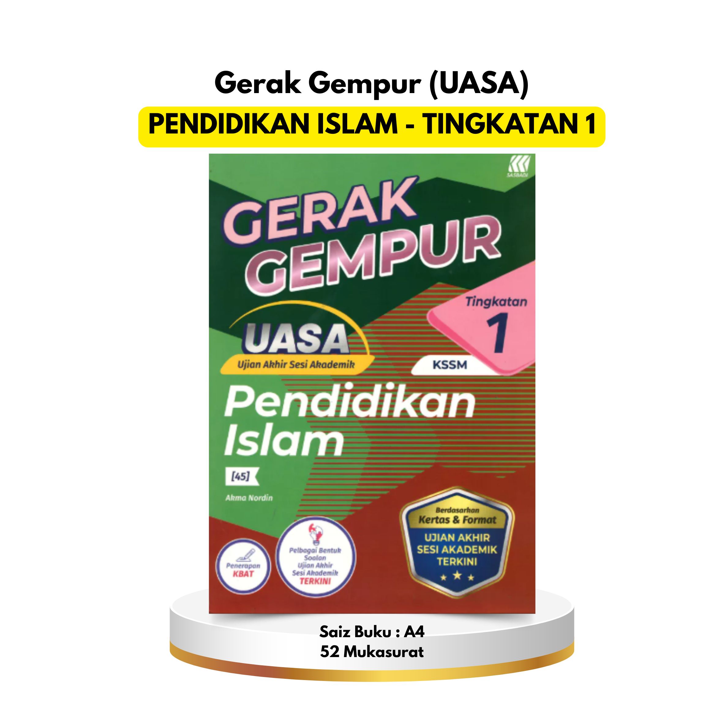 Gerak Gempur UASA - Pendidikan Islam Tingkatan 1