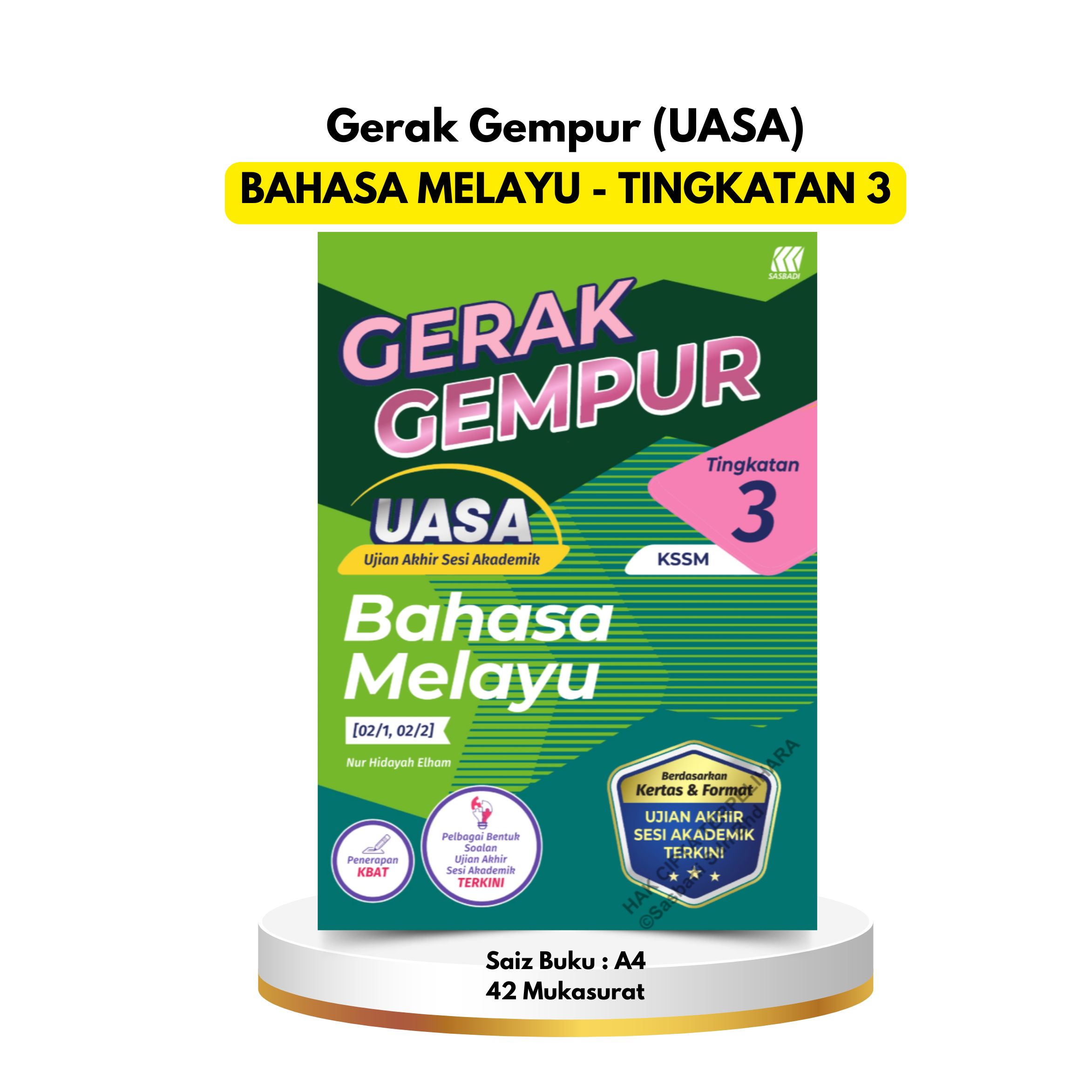 Gerak Gempur UASA - Bahasa Melayu Tingkatan 3