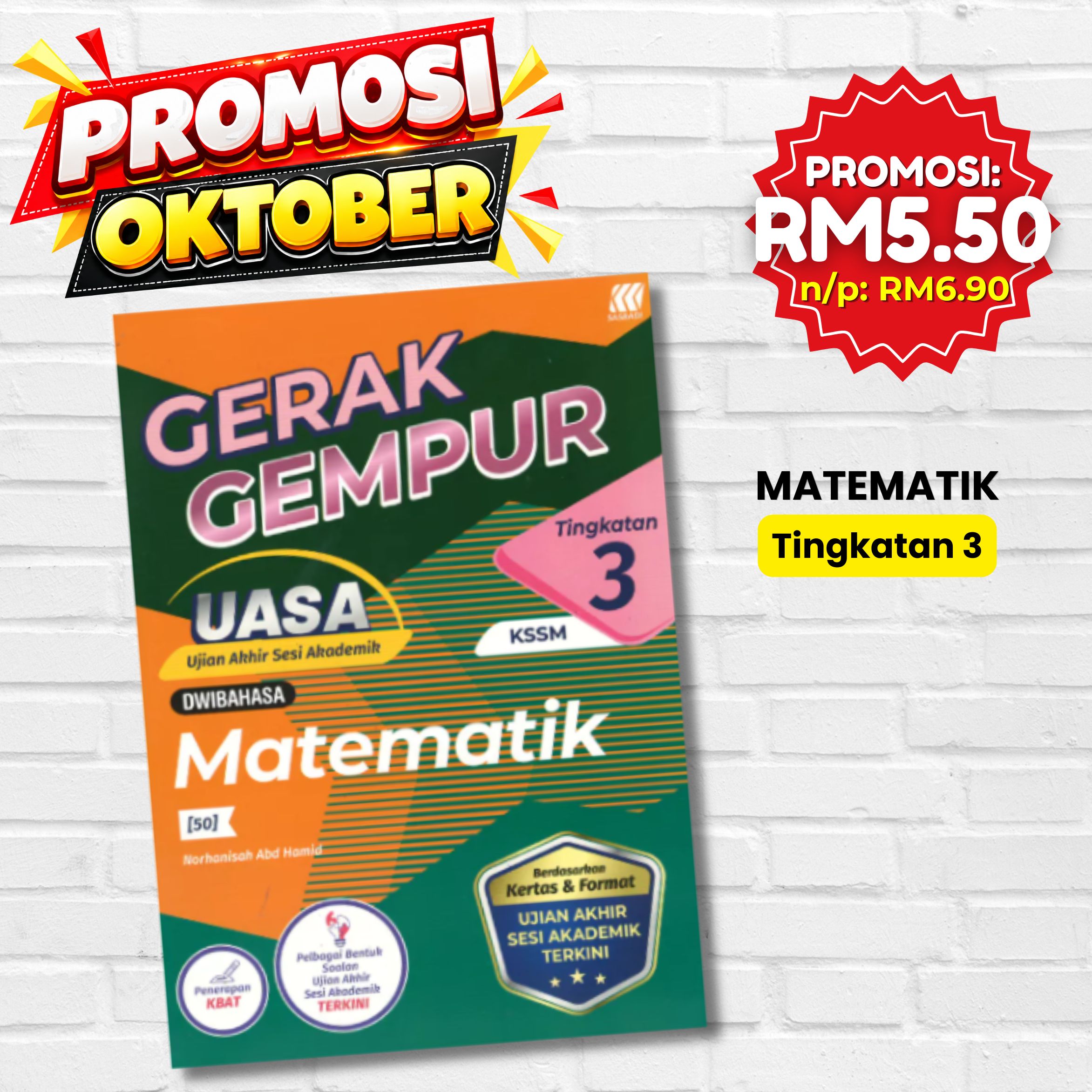 Gerak Gempur UASA - Matematik Tingkatan 3