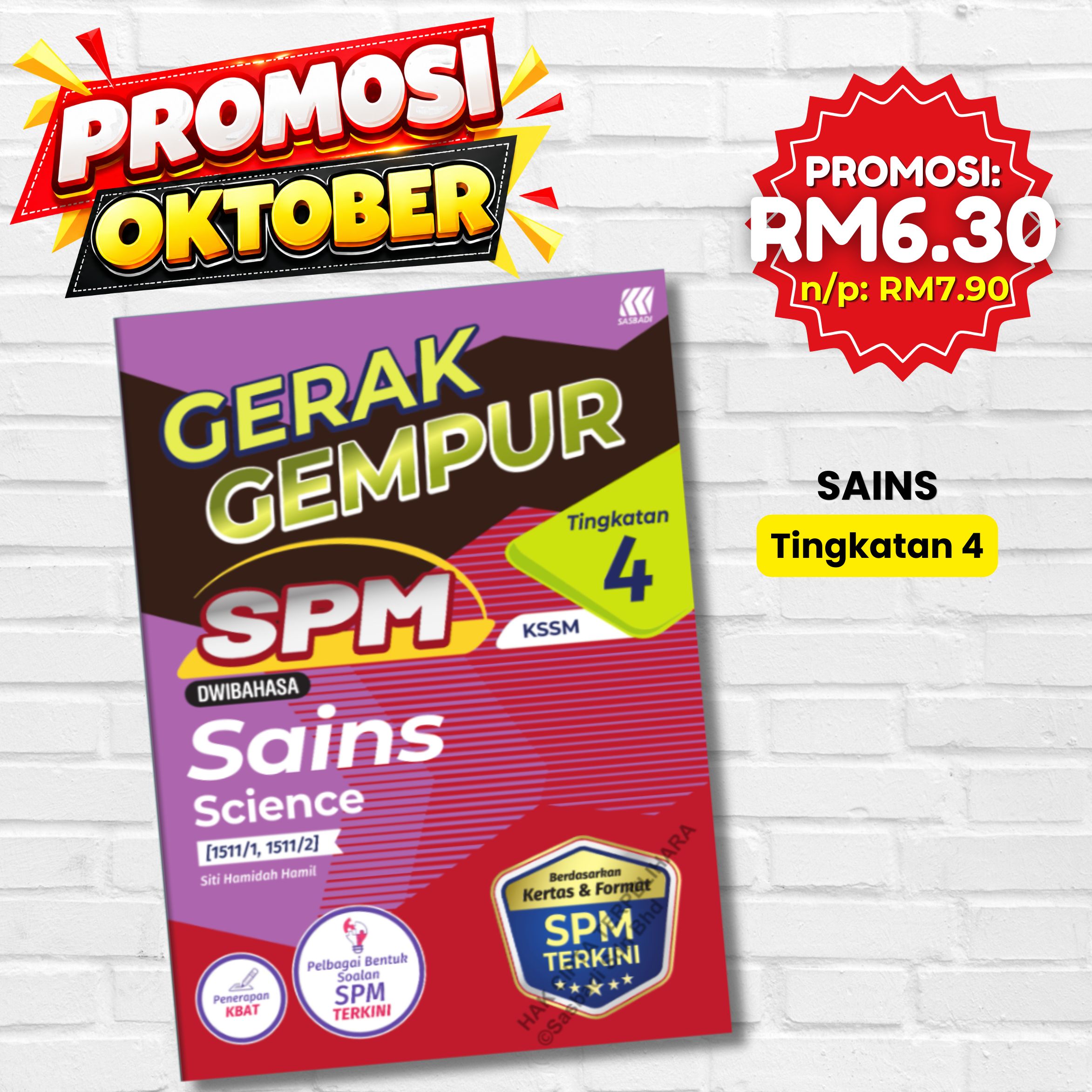 Gerak Gempur SPM - Sains Tingkatan 4