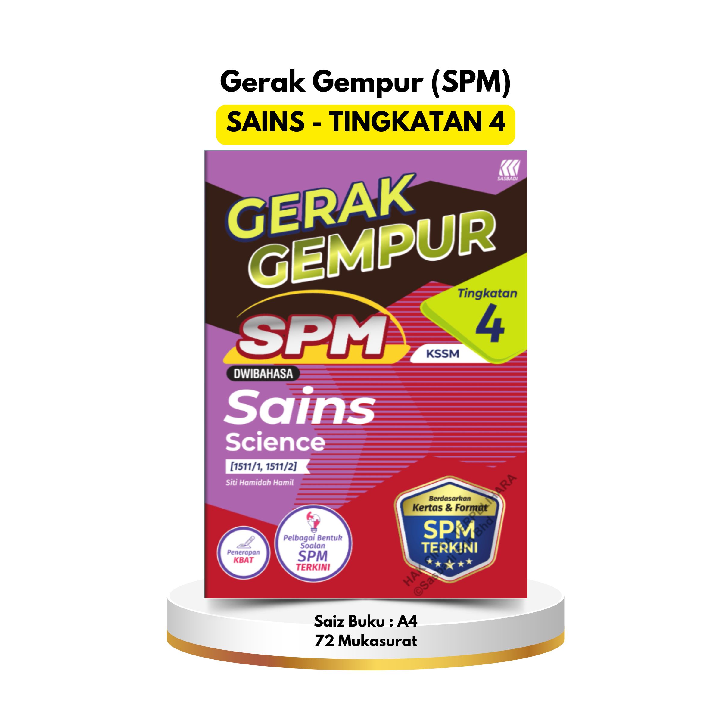 Gerak Gempur SPM - Sains Tingkatan 4