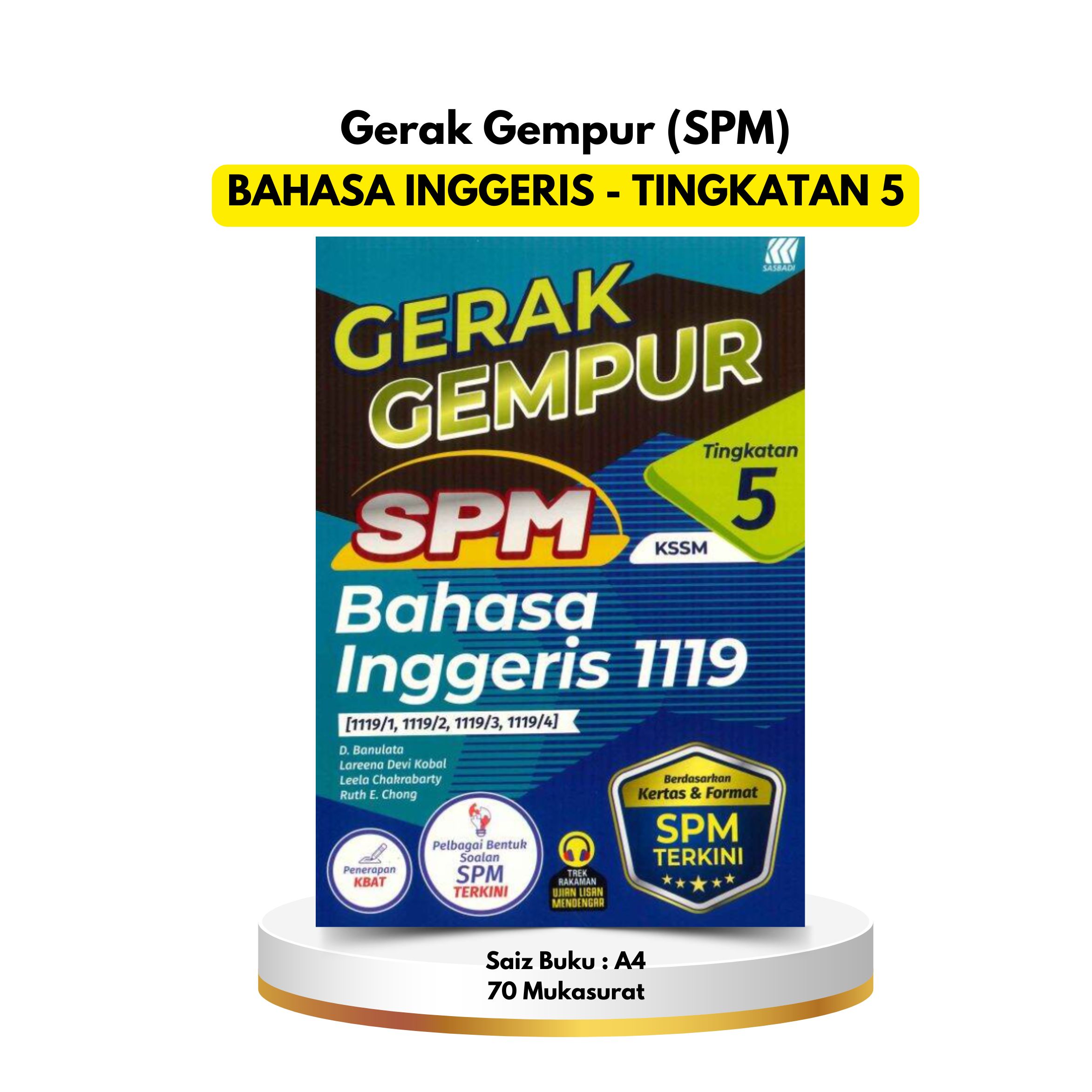 Gerak Gempur SPM - Bahasa Inggeris Tingkatan 5