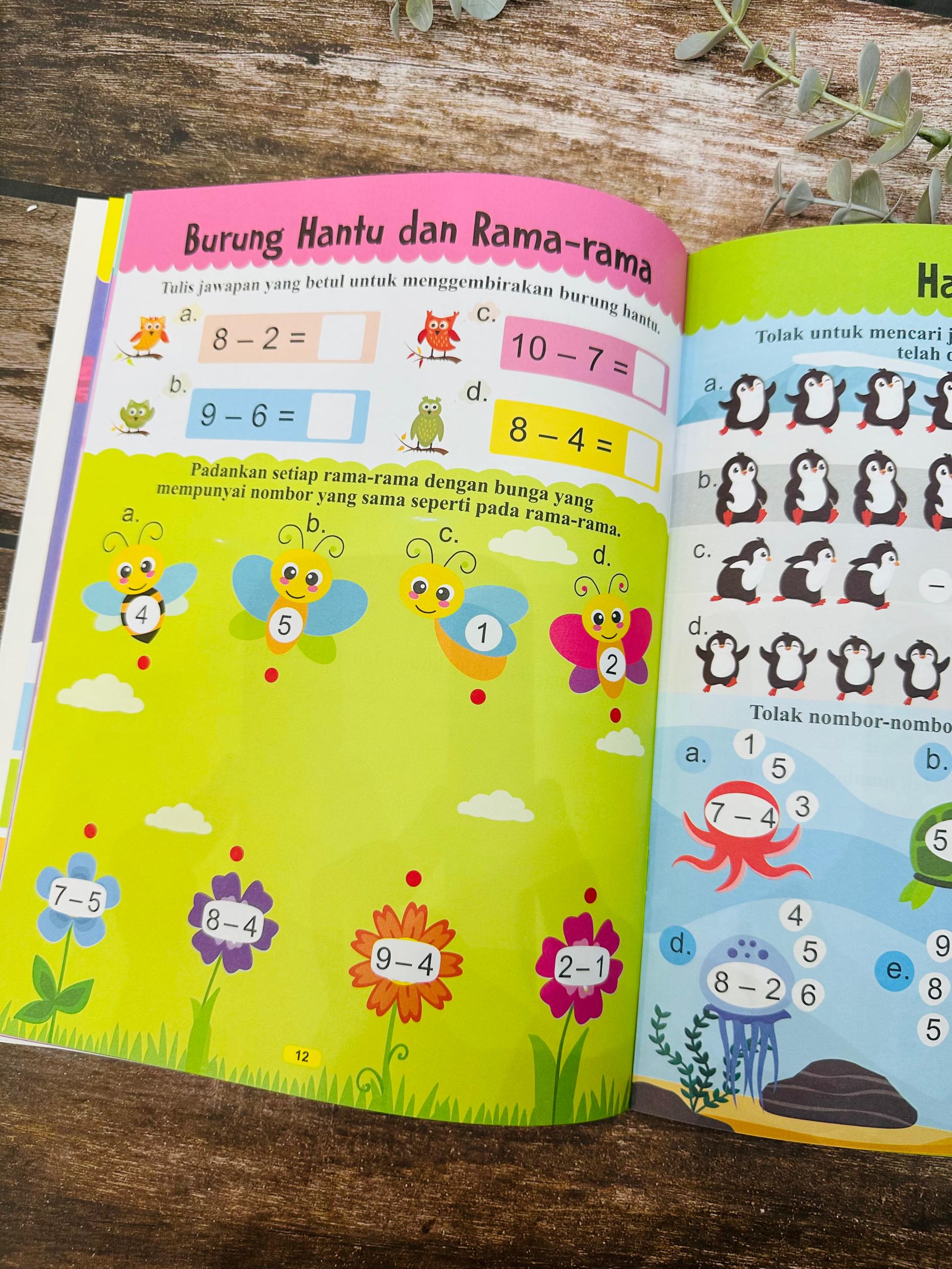 Buku Cekap Kira Matematik - Tolak