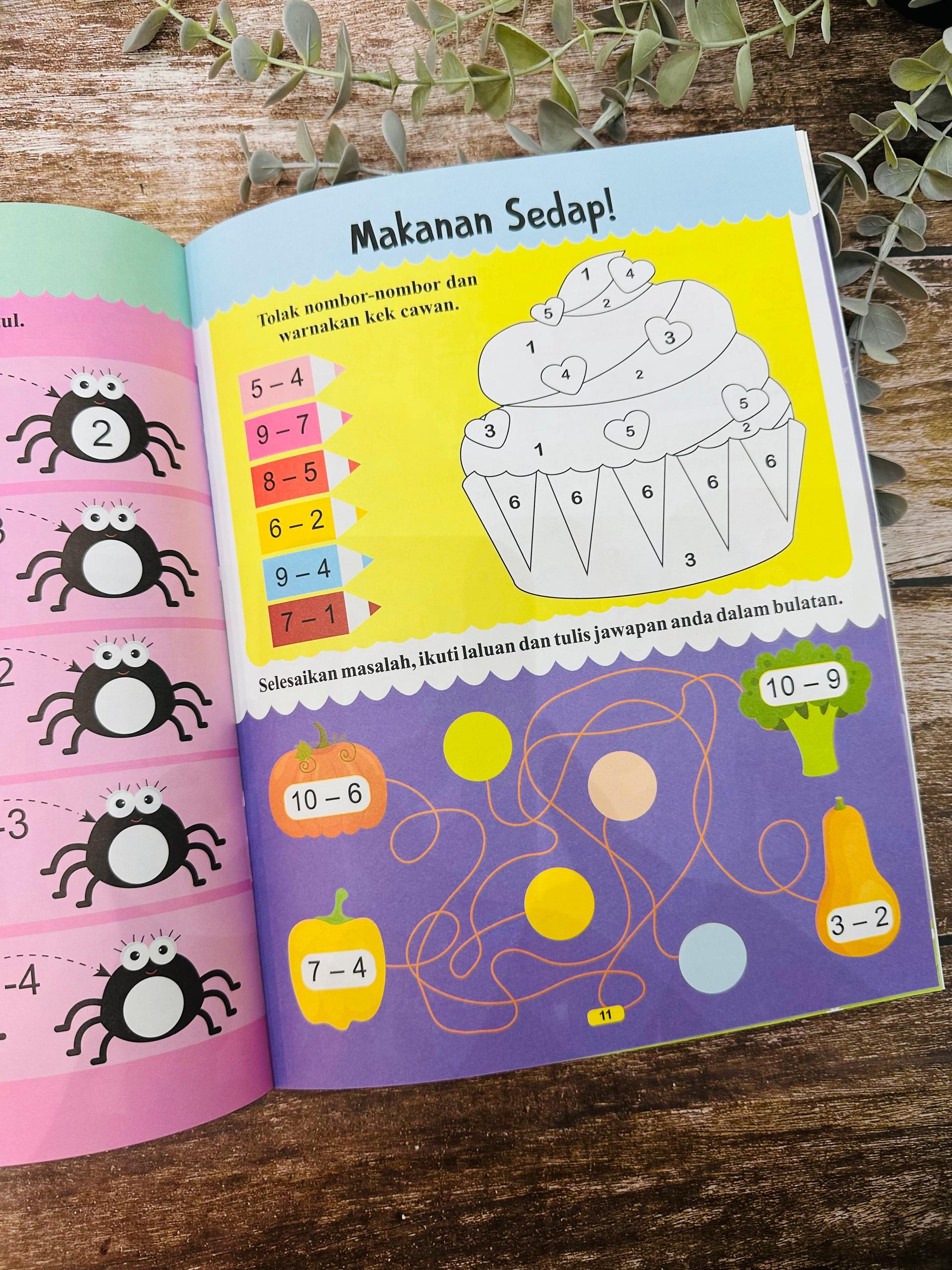 Buku Cekap Kira Matematik - Tolak