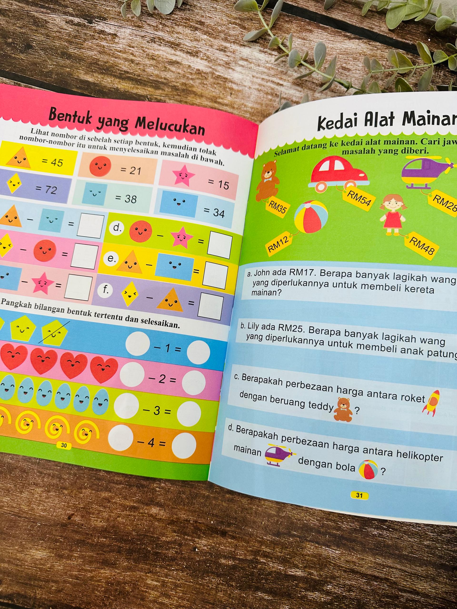 Buku Cekap Kira Matematik - Tolak