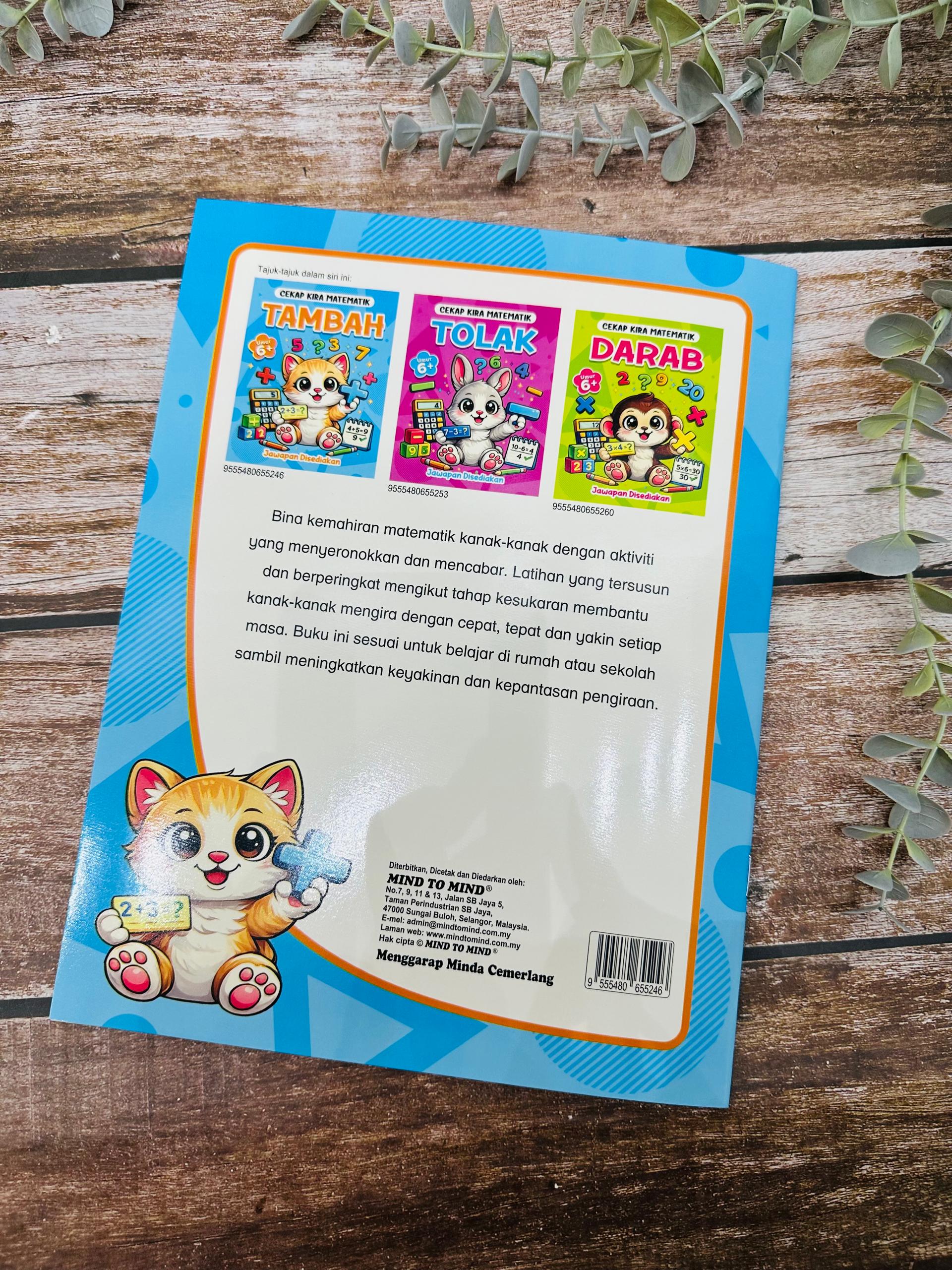 Buku Cekap Kira Matematik - Tambah