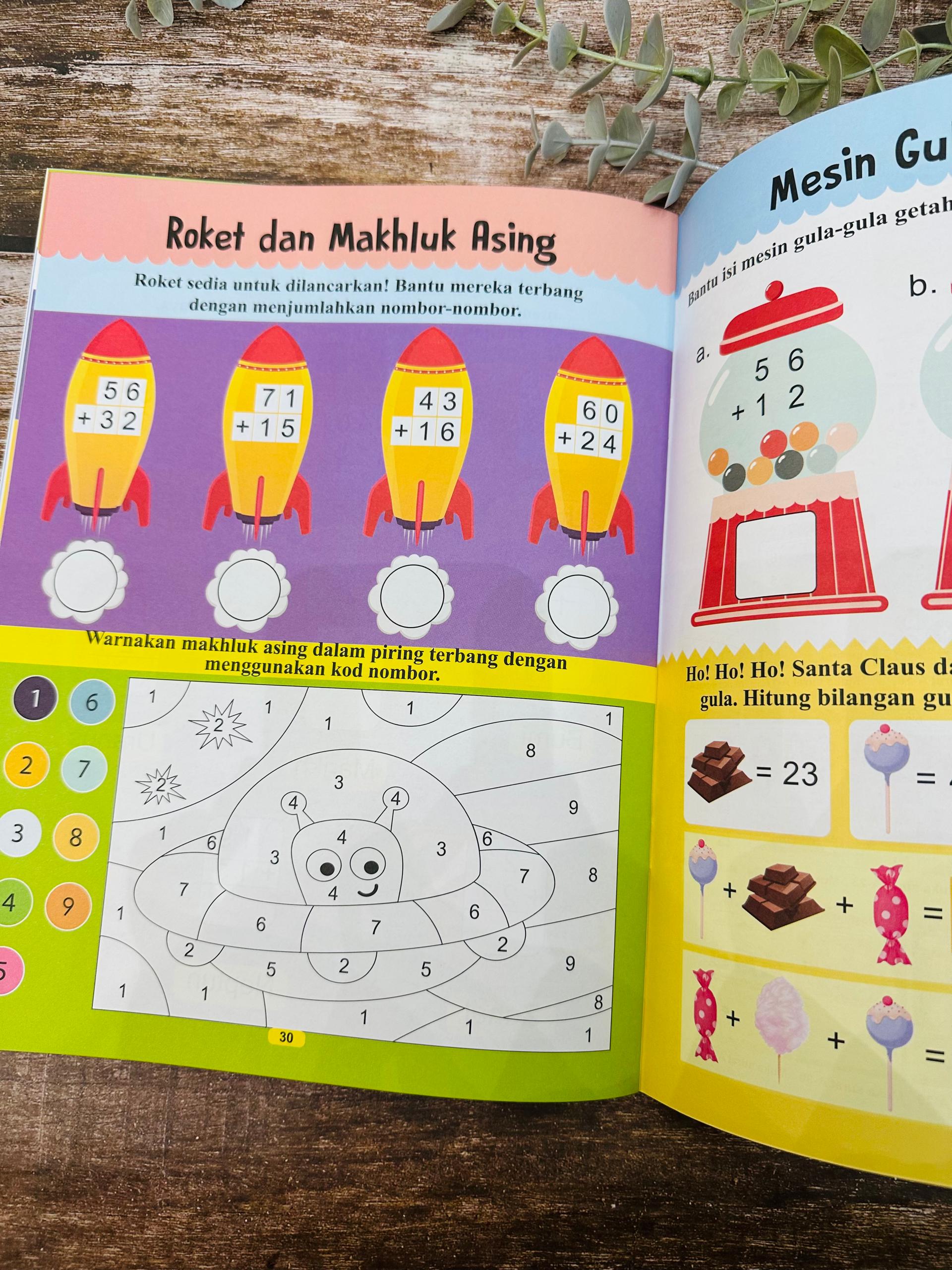 Buku Cekap Kira Matematik - Tambah