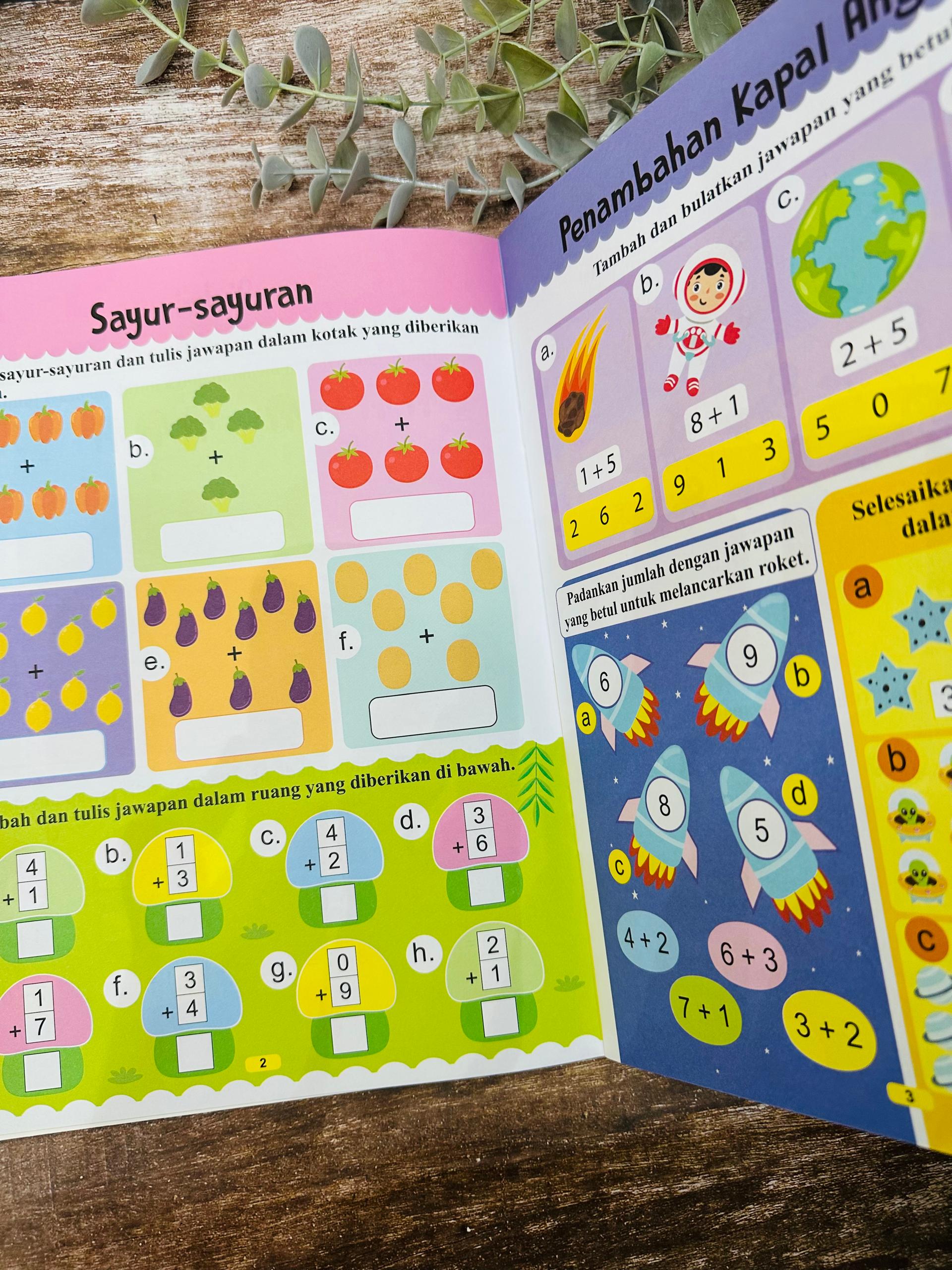 Buku Cekap Kira Matematik - Tambah