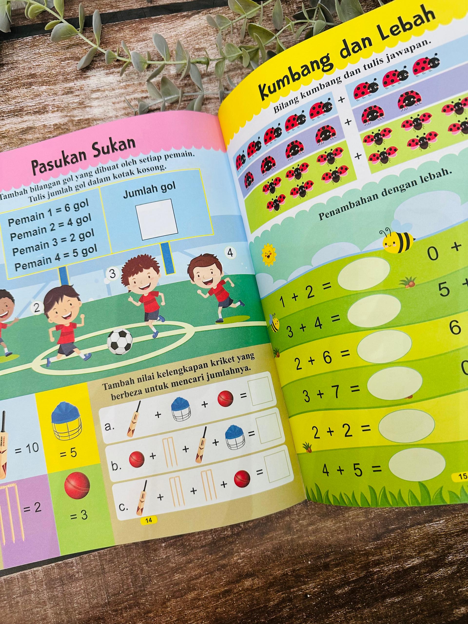 Buku Cekap Kira Matematik - Tambah