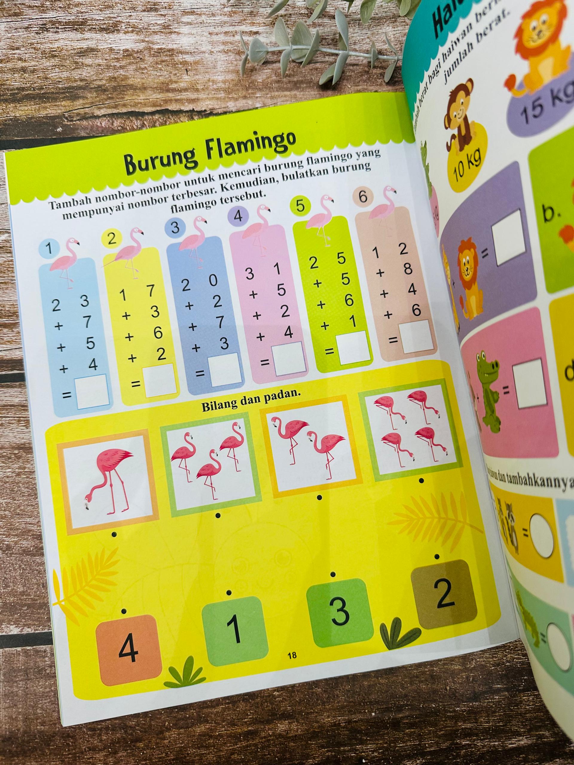 Buku Cekap Kira Matematik - Tambah