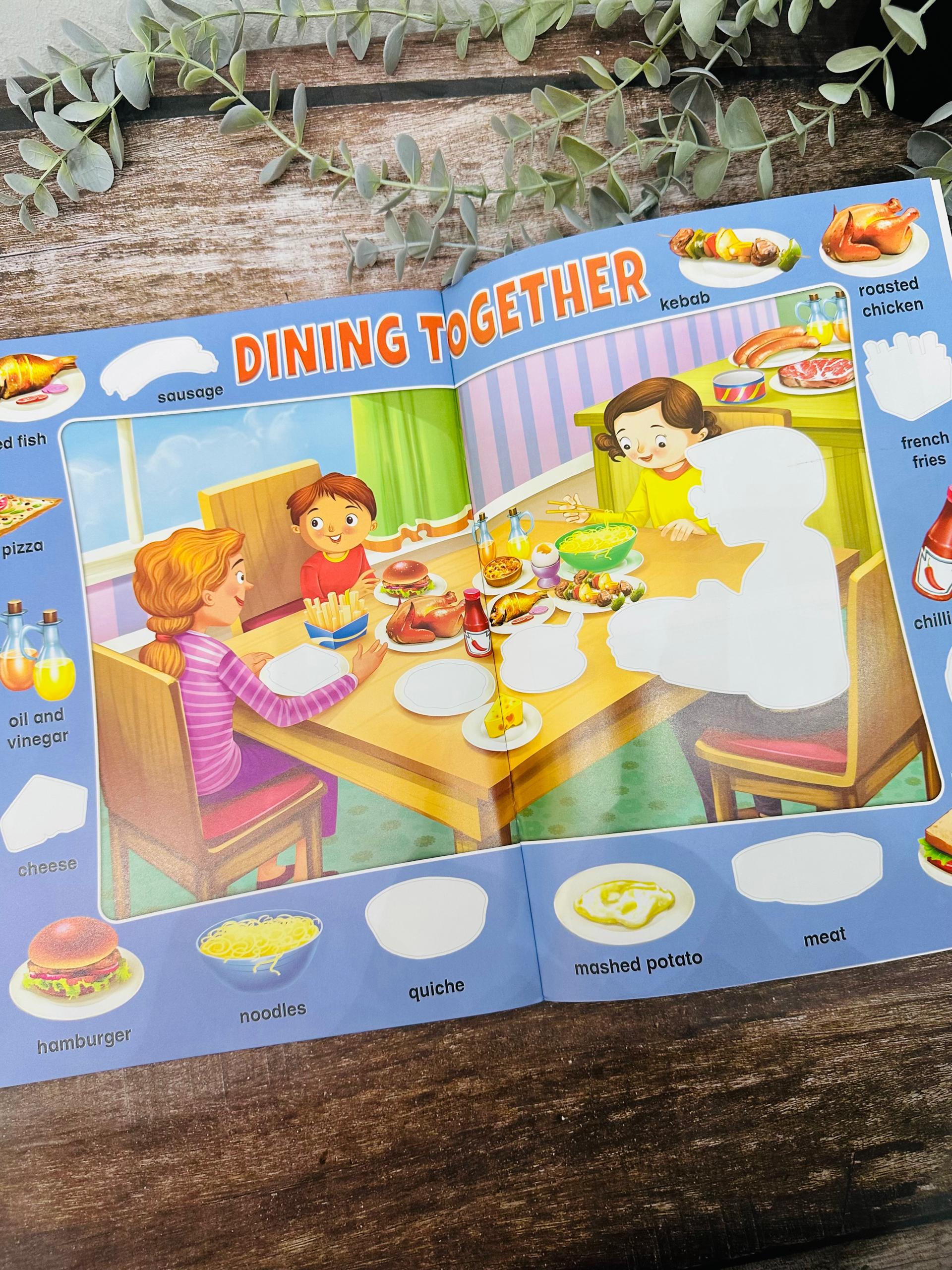 Joyful Sticker Book For Little Fingers