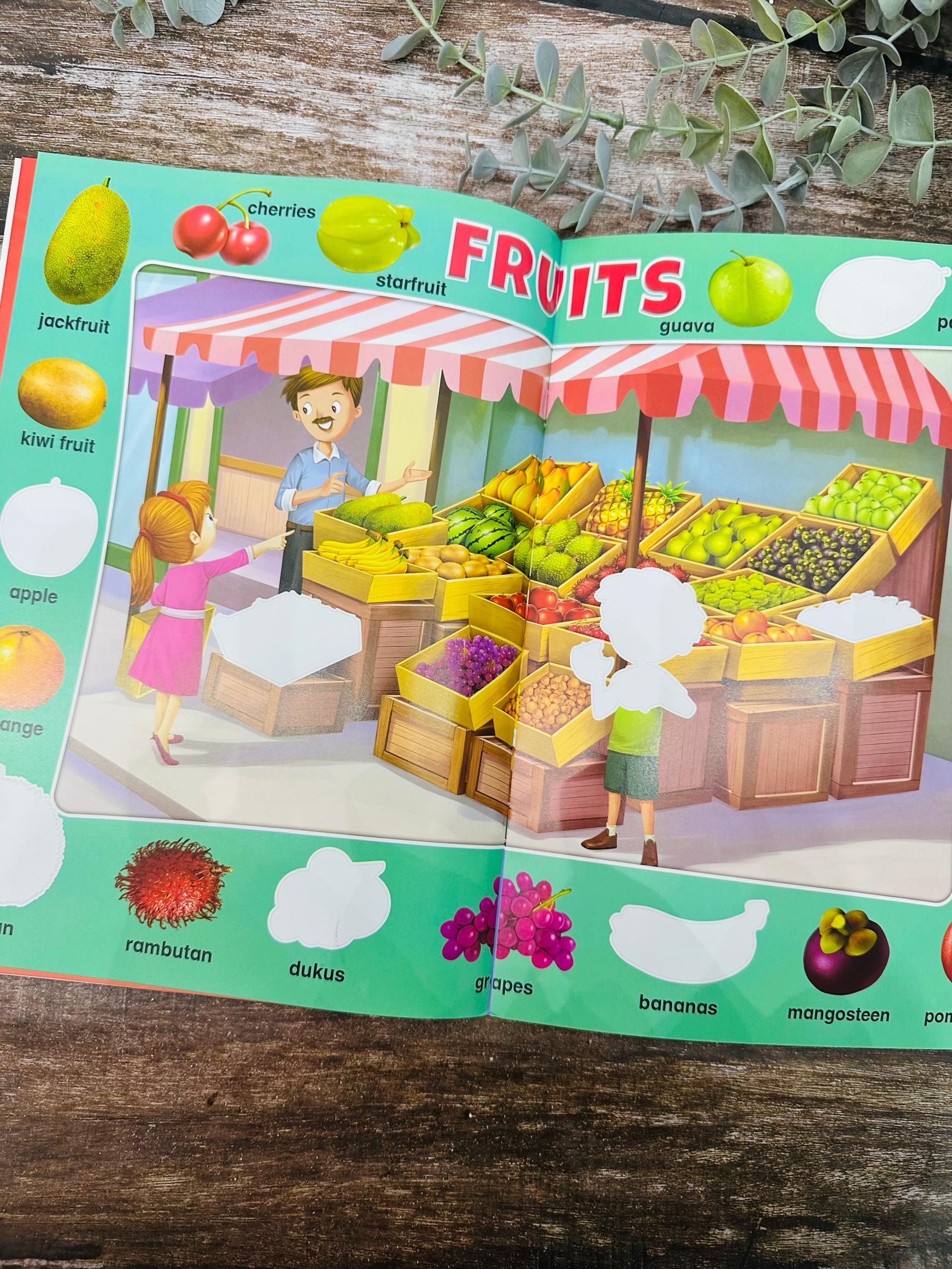 Joyful Sticker Book For Little Fingers