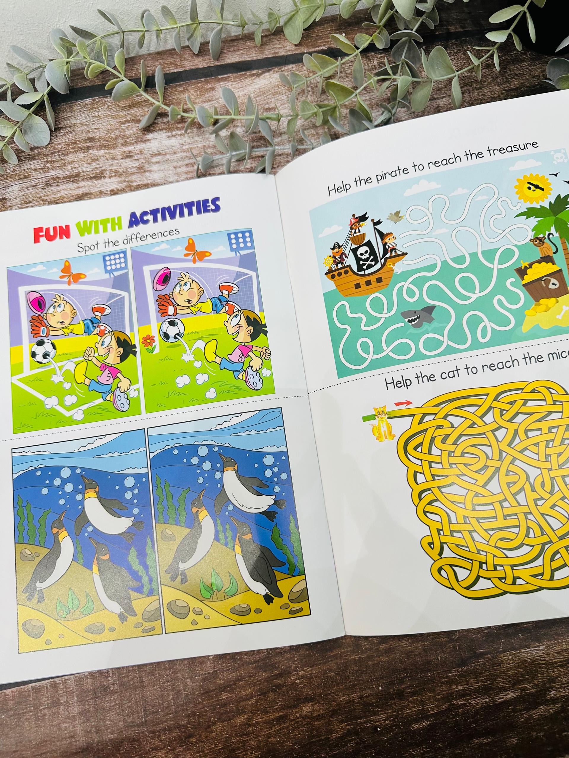 Joyful Sticker Book For Little Fingers