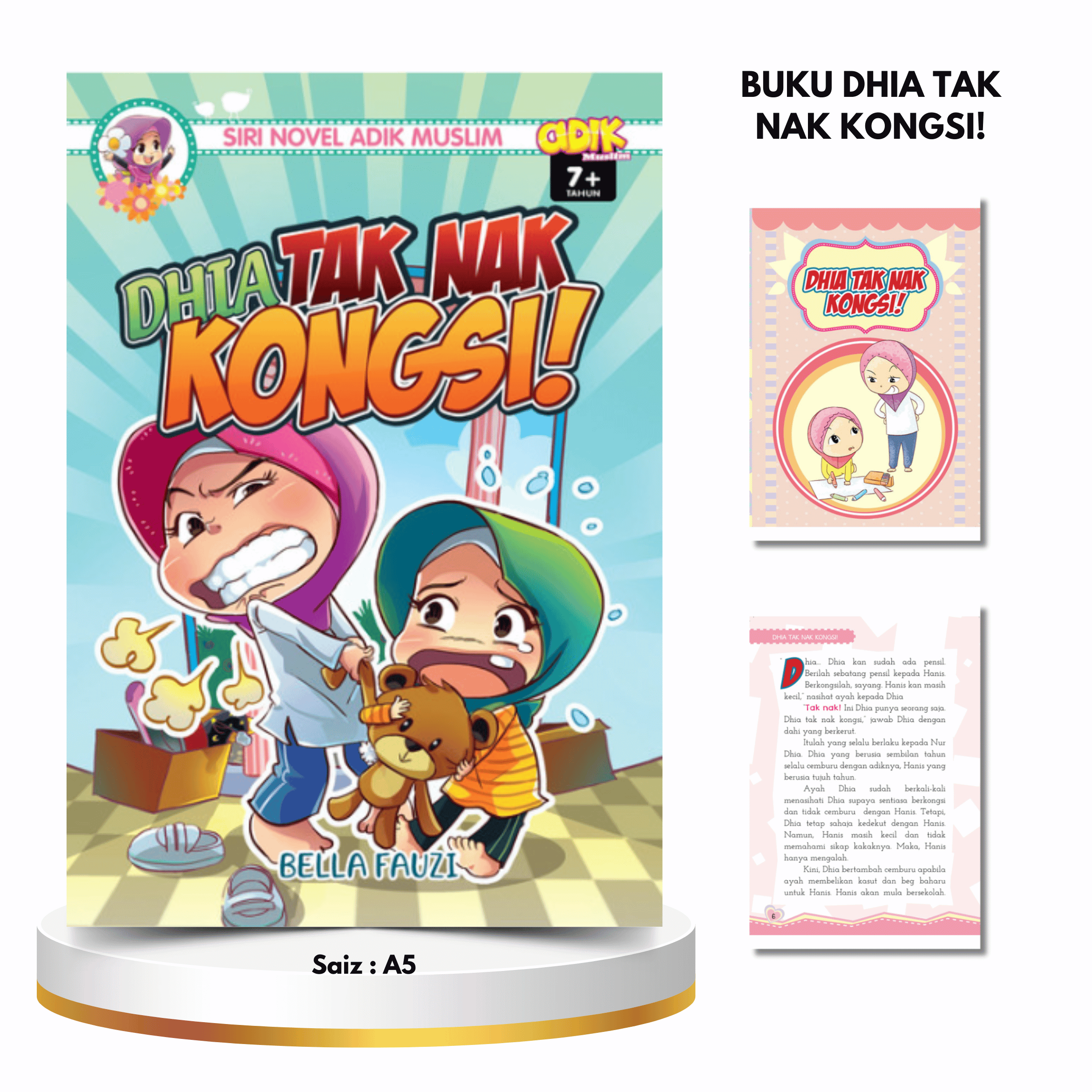 Buku Dhia Tak Nak Kongsi!