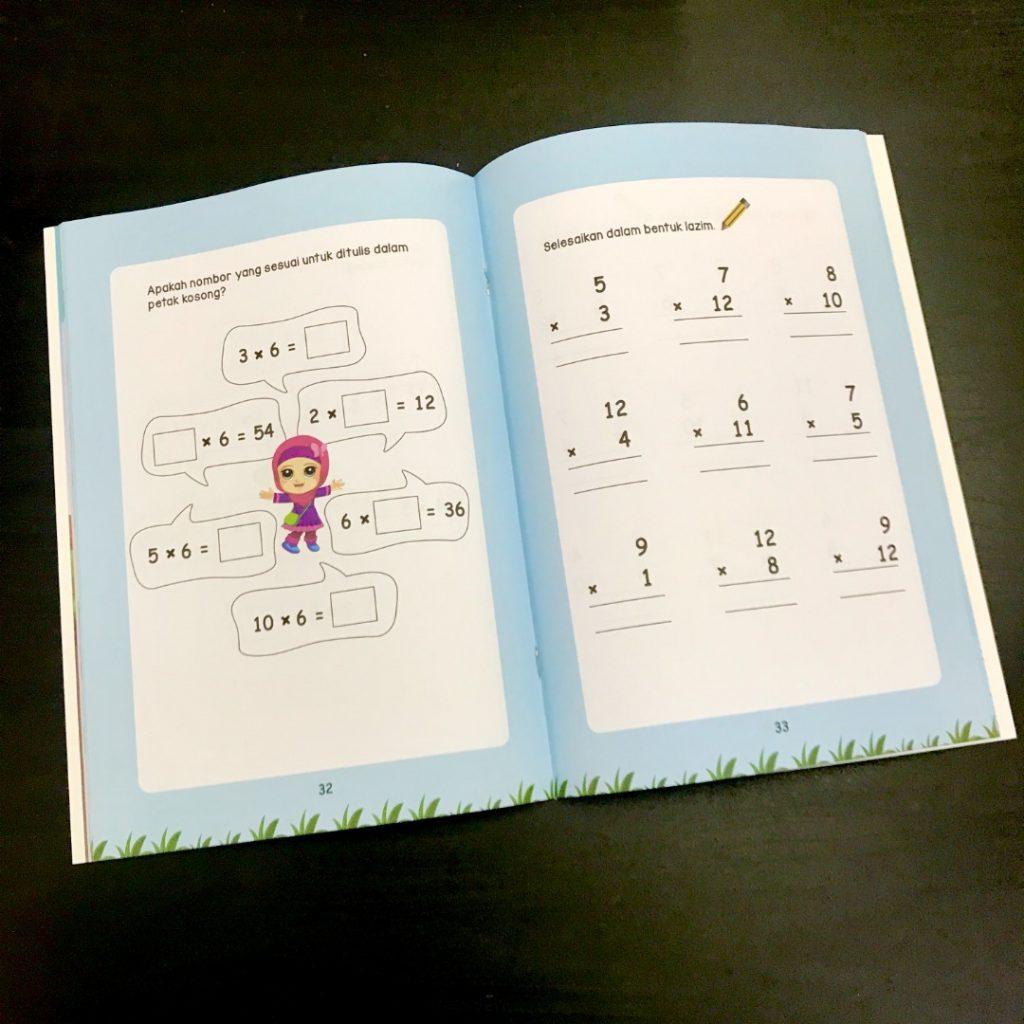 Buku Seronoknya Belajar Sifir Bersama Adam & Mia