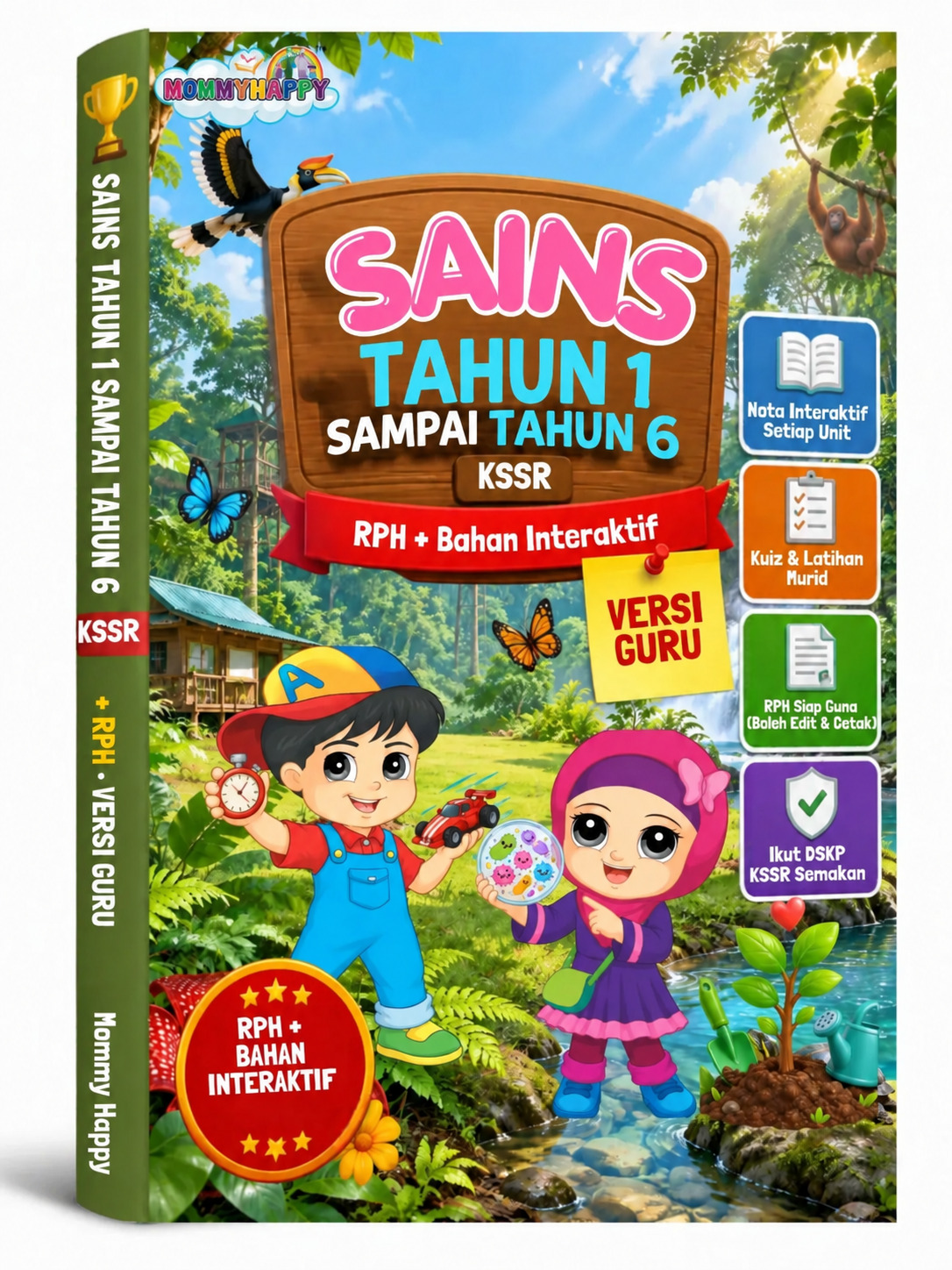 kombo portal guru sains tahun 1 sampai tahun 6 - lengkap rph