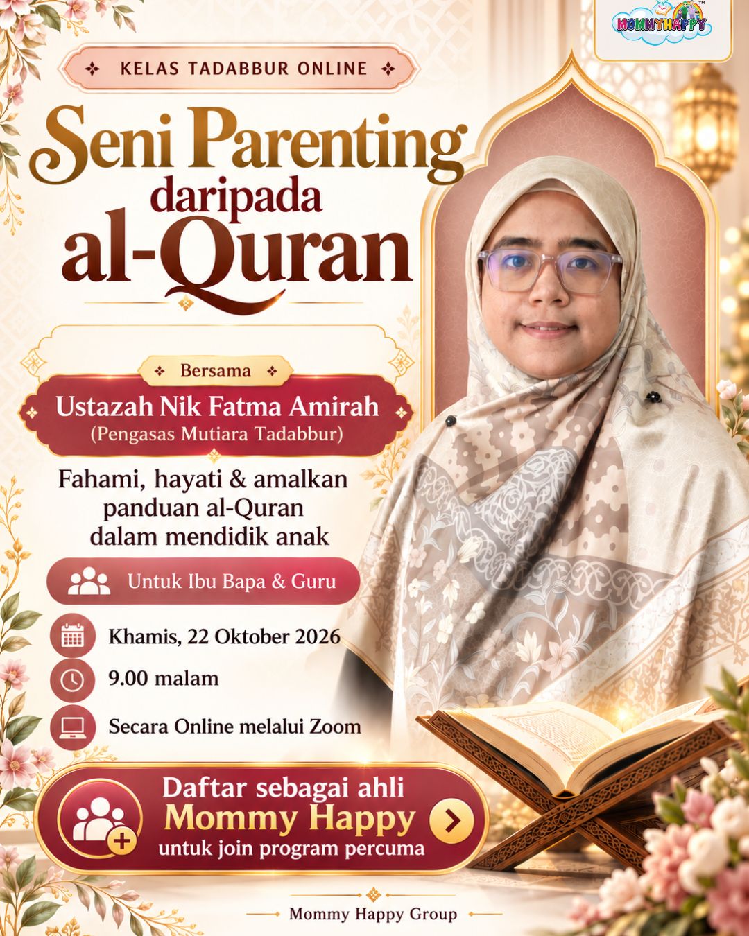 Poster Seni Parenting daripada al-Quran