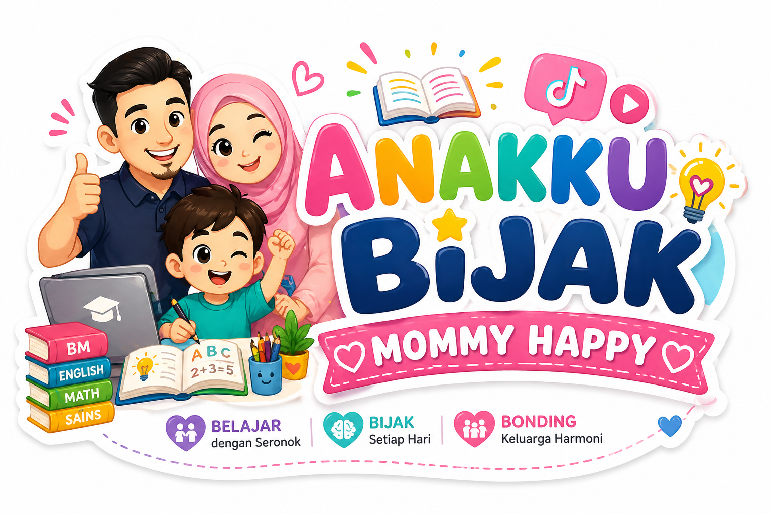 Anakku Bijak — Mommy Happy