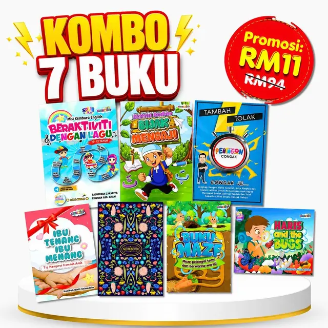 KOMBO 7 BUKU