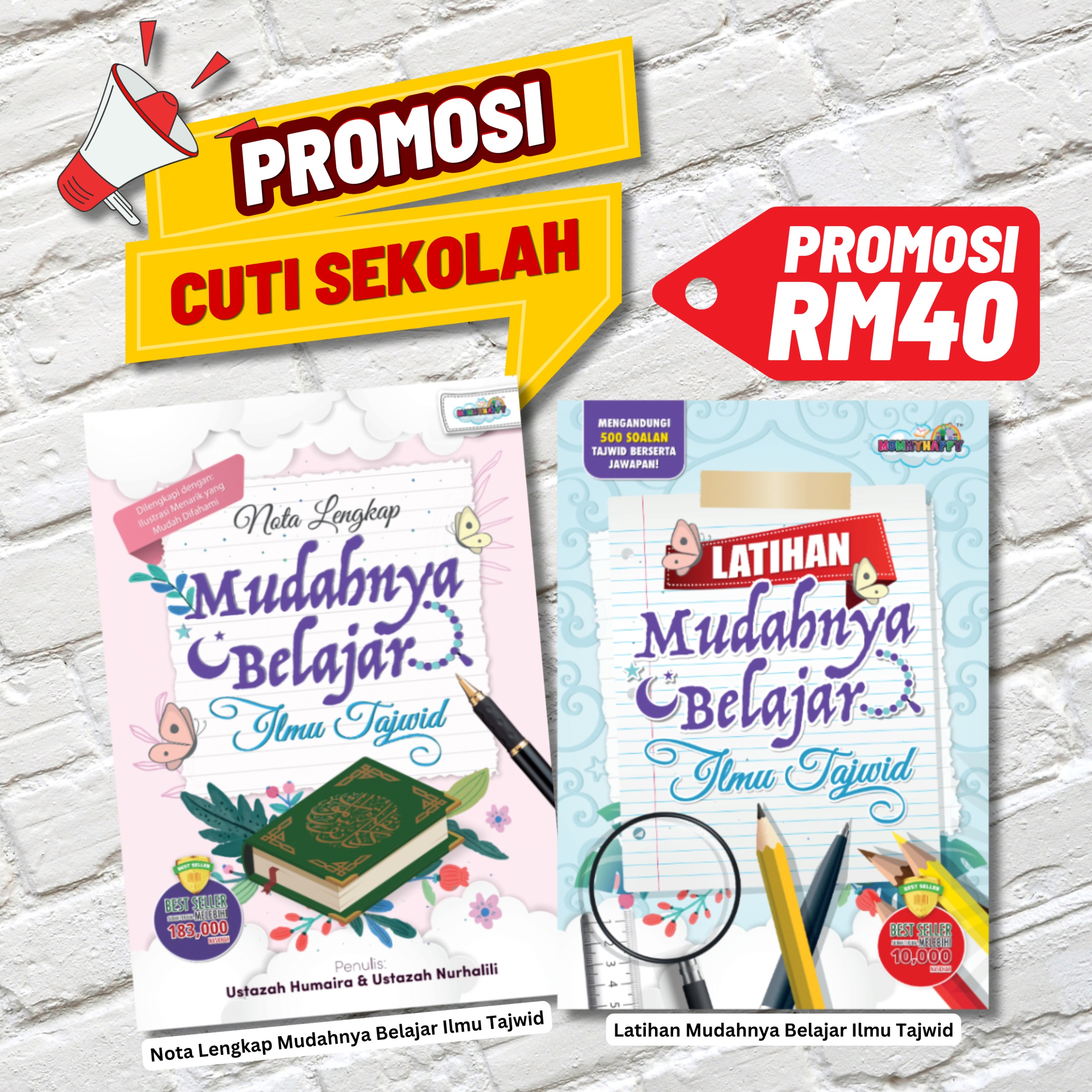 KOMBO TAJWID (NOTA LENGKAP + LATIHAN)