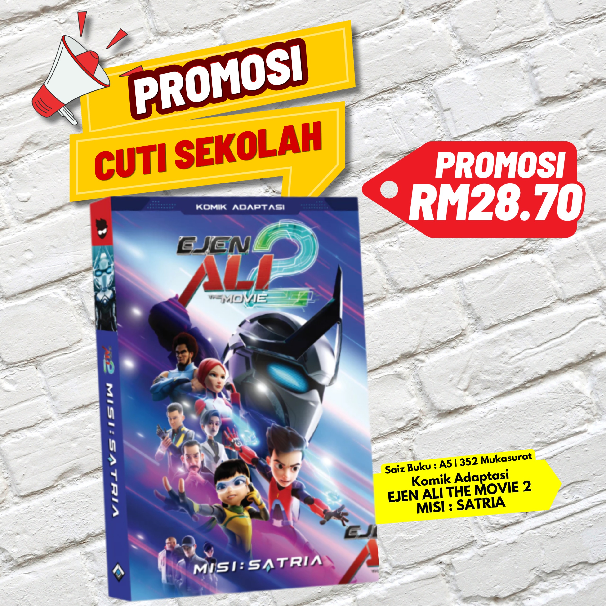 Komik Ejen Ali The Movie 2