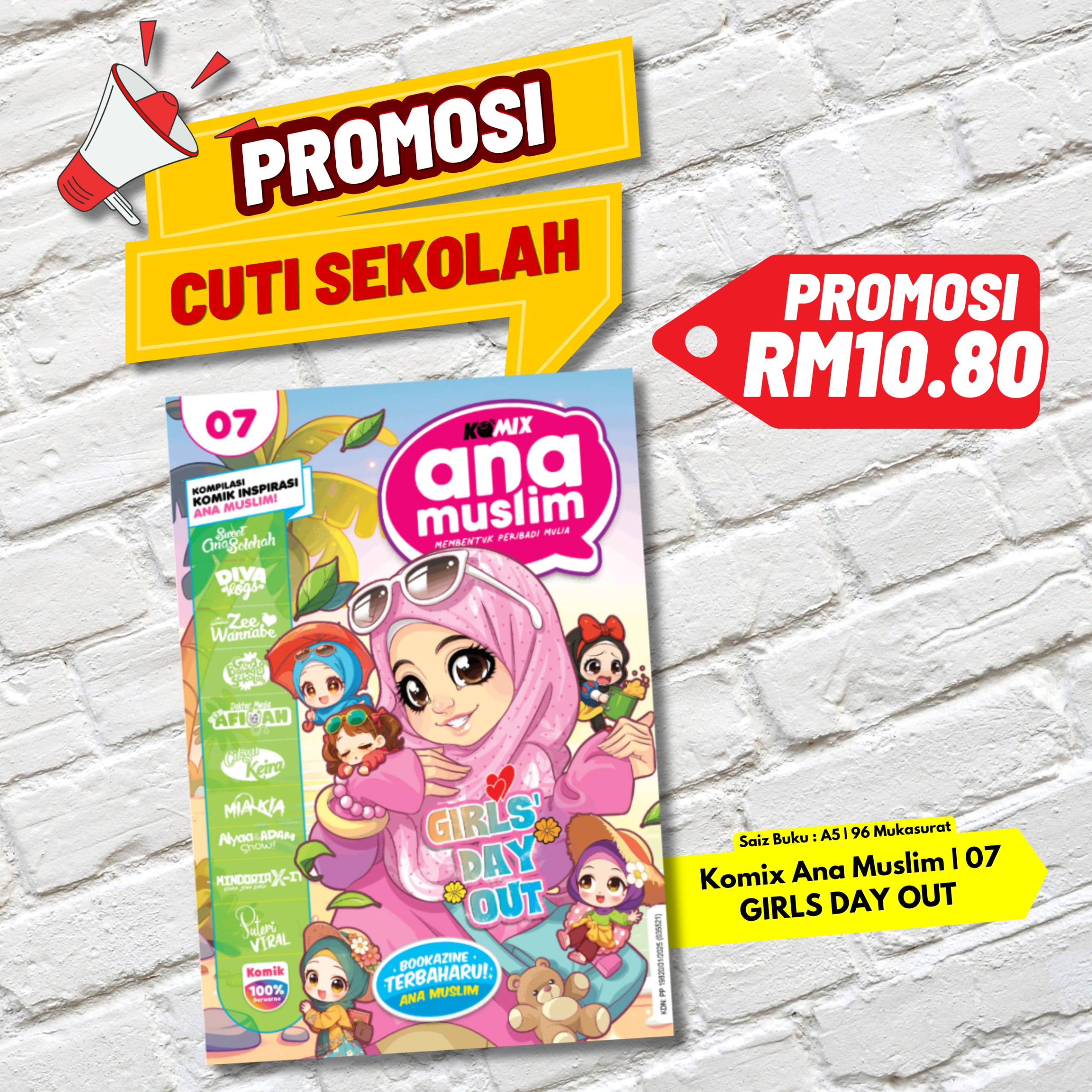 KOMIX ANA SOLELAH 07 (GIRLS' DAY OUT)