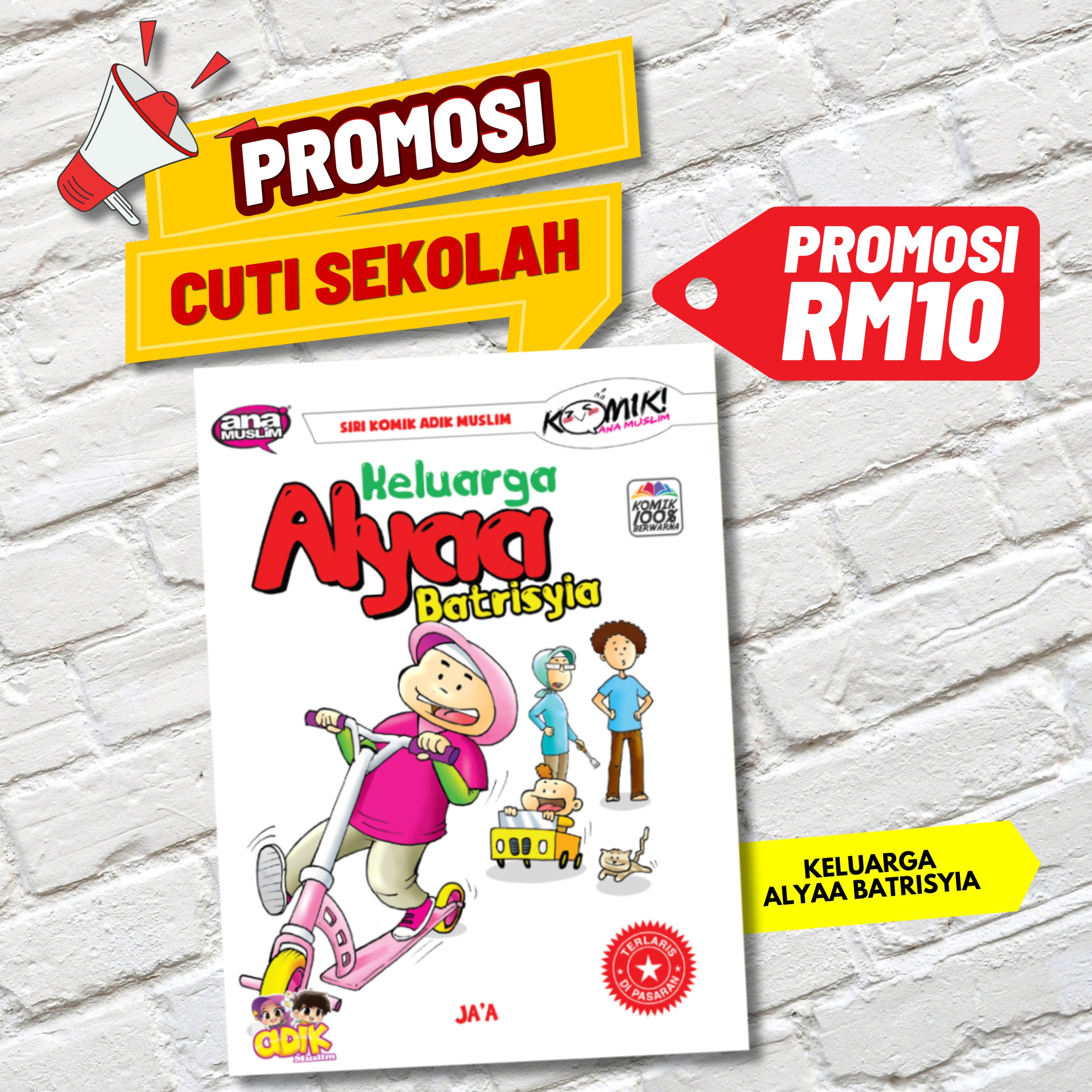 Komik Keluarga Alyaa Batrisyia