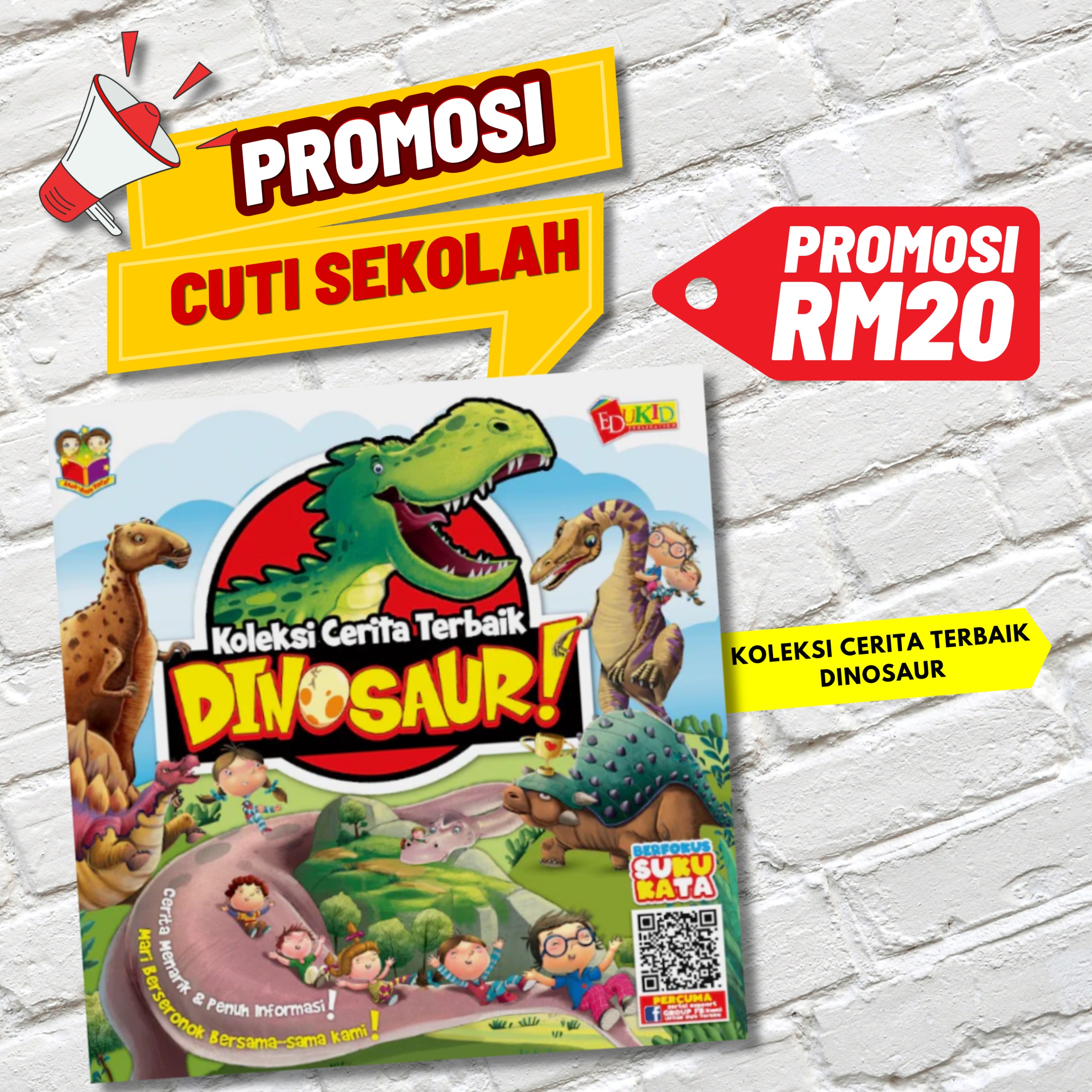 Buku Koleksi Cerita Terbaik Dinosaur