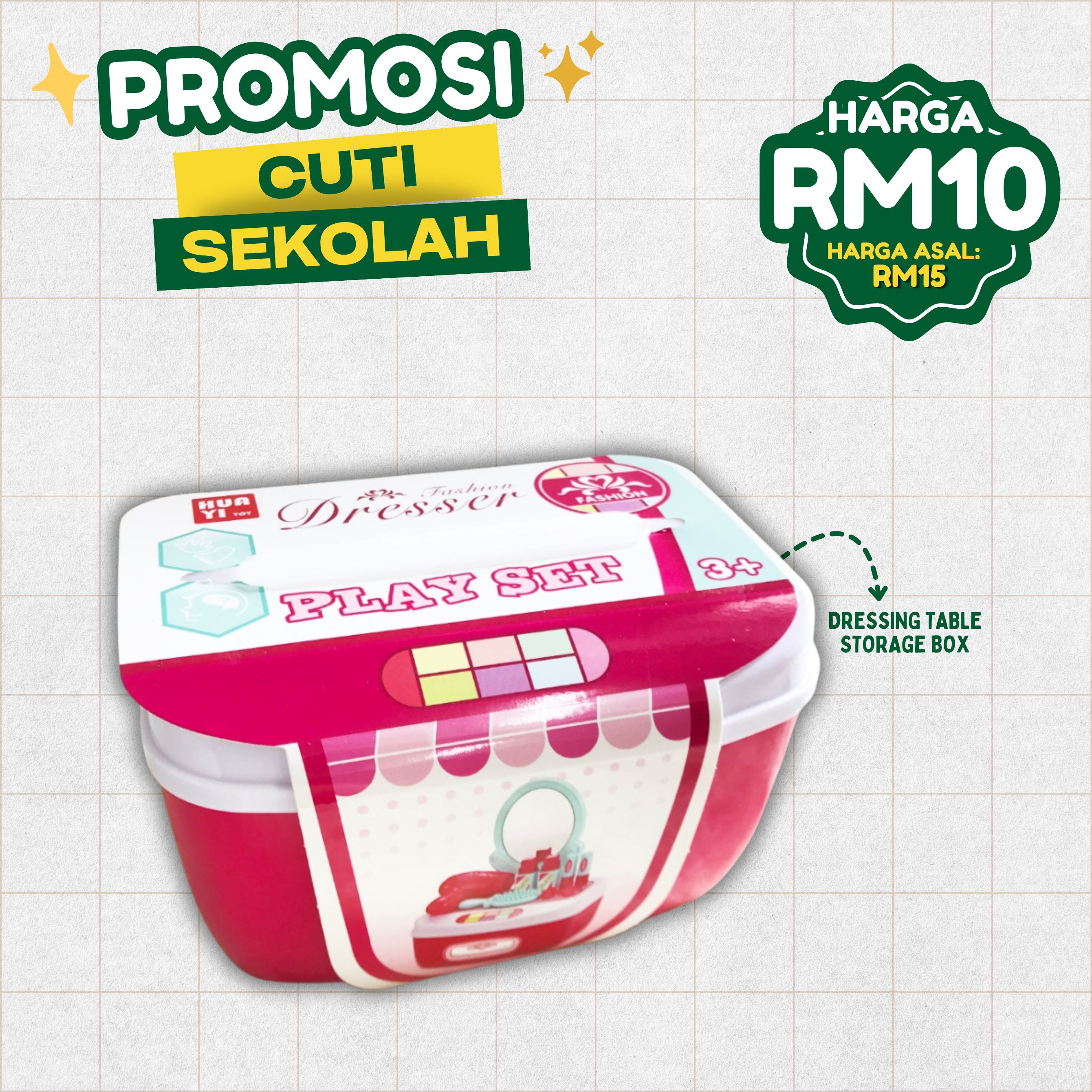 FASHION DRESSER PLAY SET